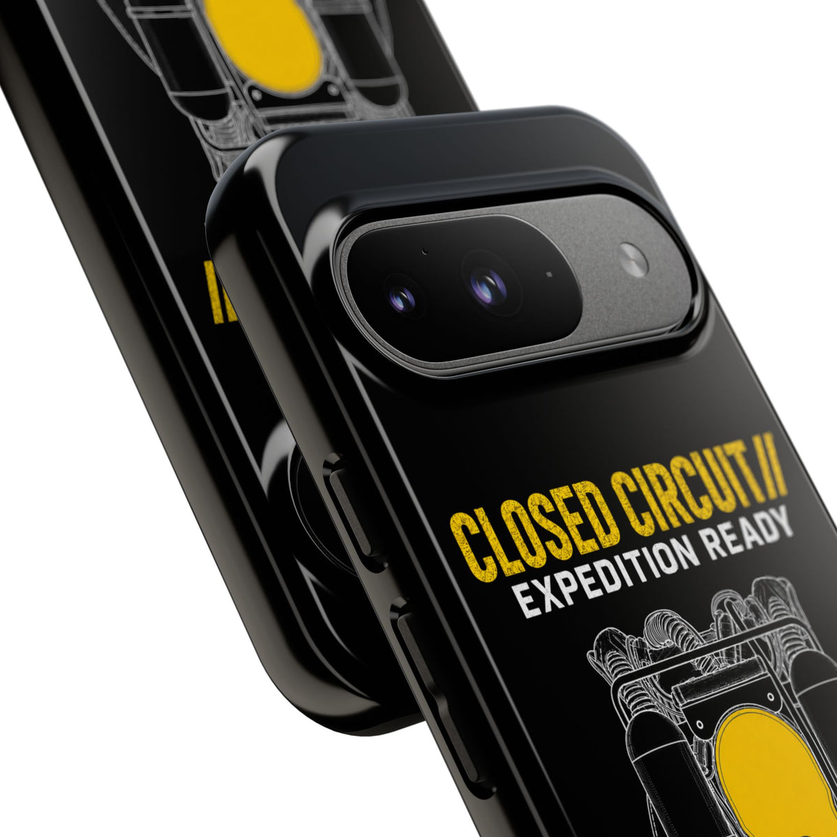 Backmount 3 Dark Theme Phone Case
