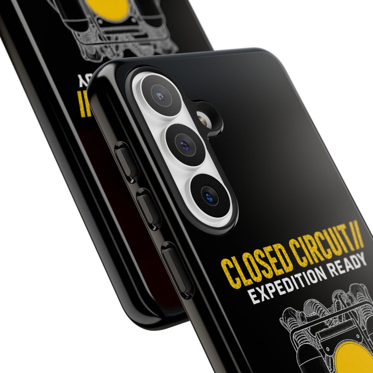 Backmount 3 Dark Theme Phone Case