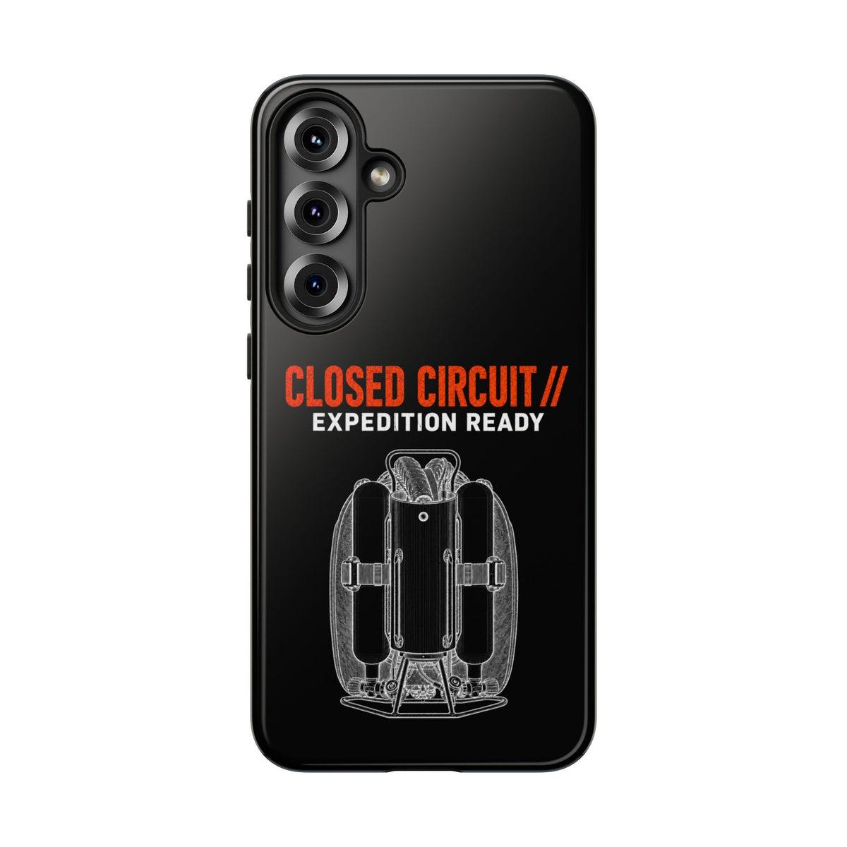 Backmount 1 Dark Theme Phone Case