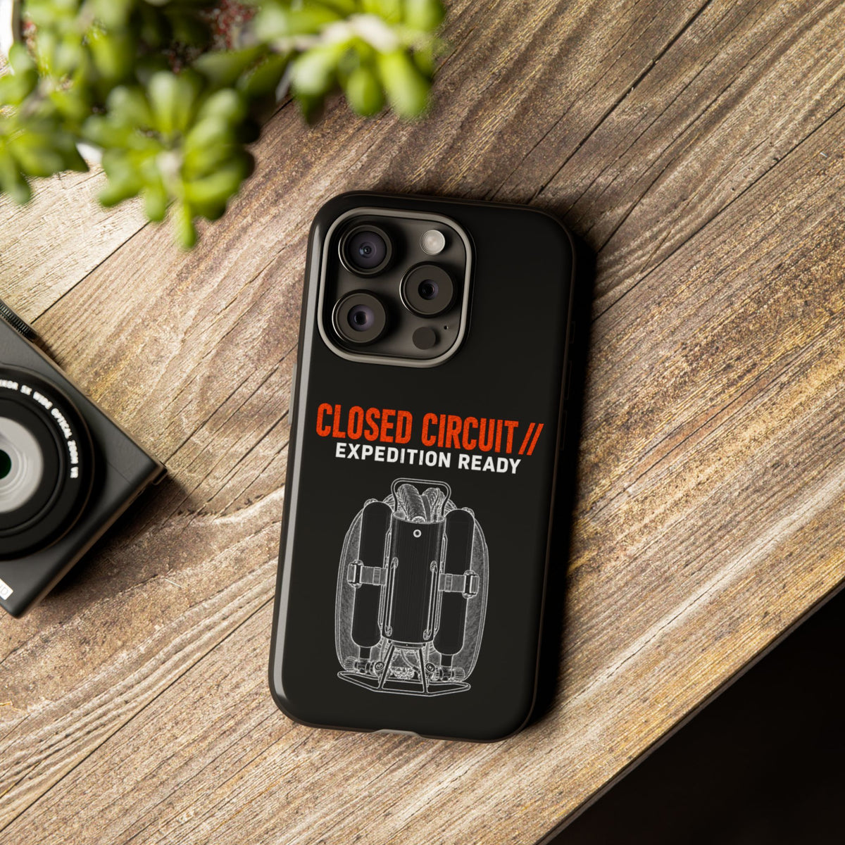 Backmount 1 Dark Theme Phone Case