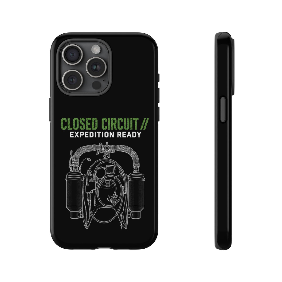 Sidemount 1 Dark Theme Phone Case