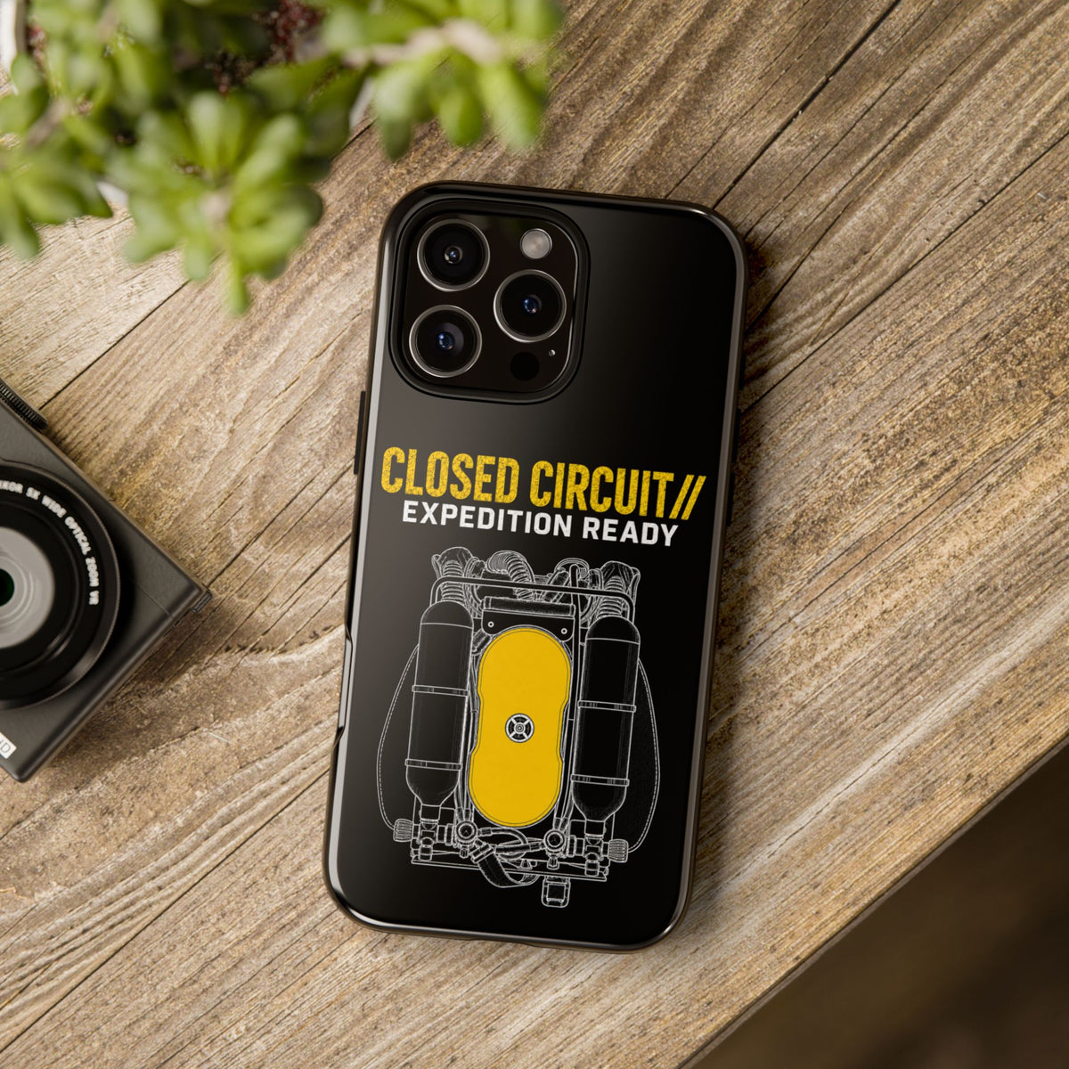 Backmount 3 Dark Theme Phone Case