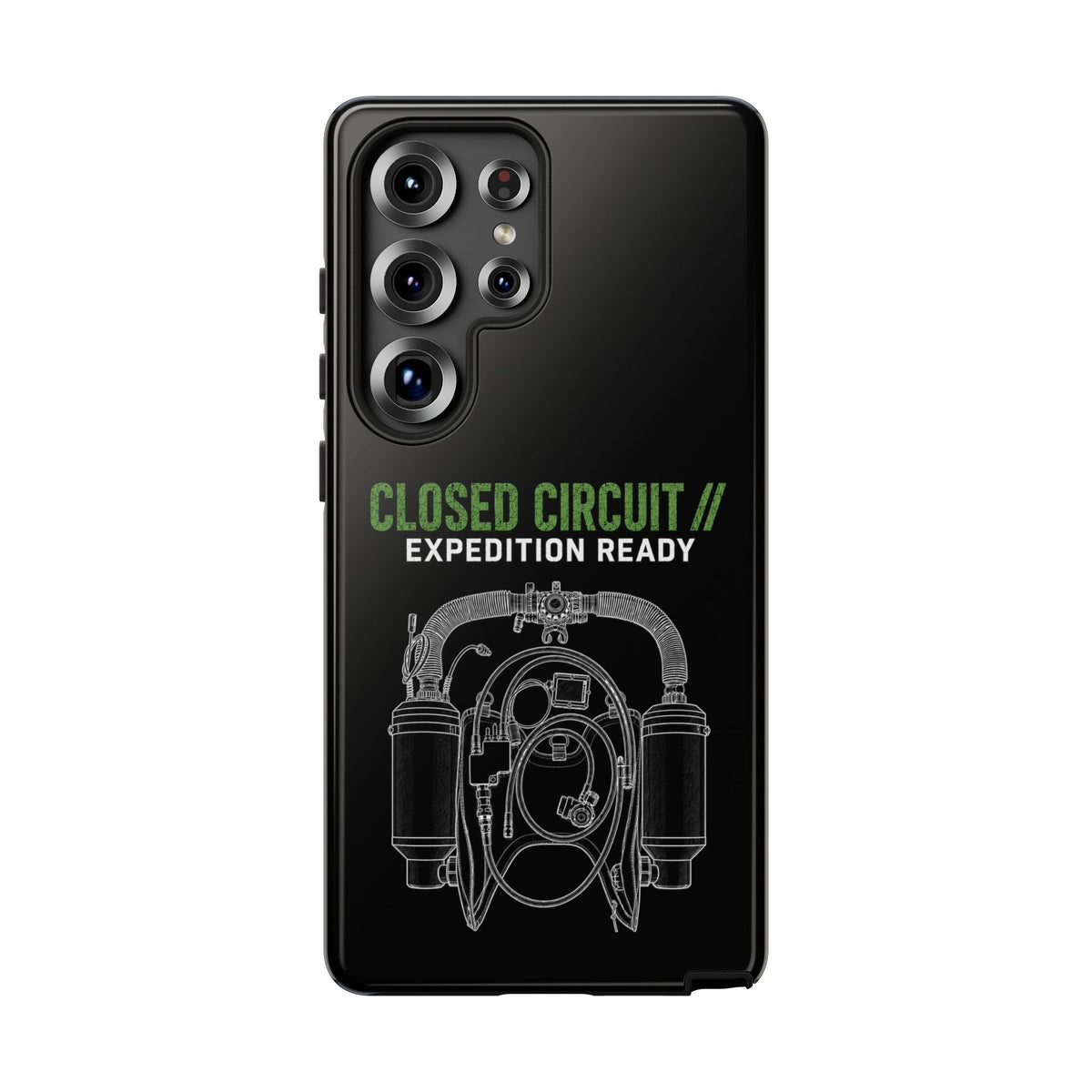 Sidemount 1 Dark Theme Phone Case