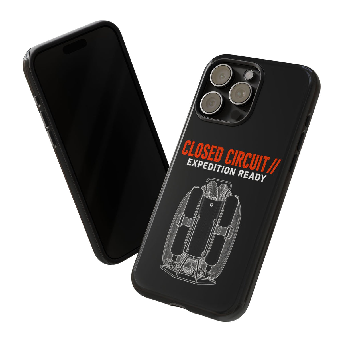 Backmount 1 Dark Theme Phone Case