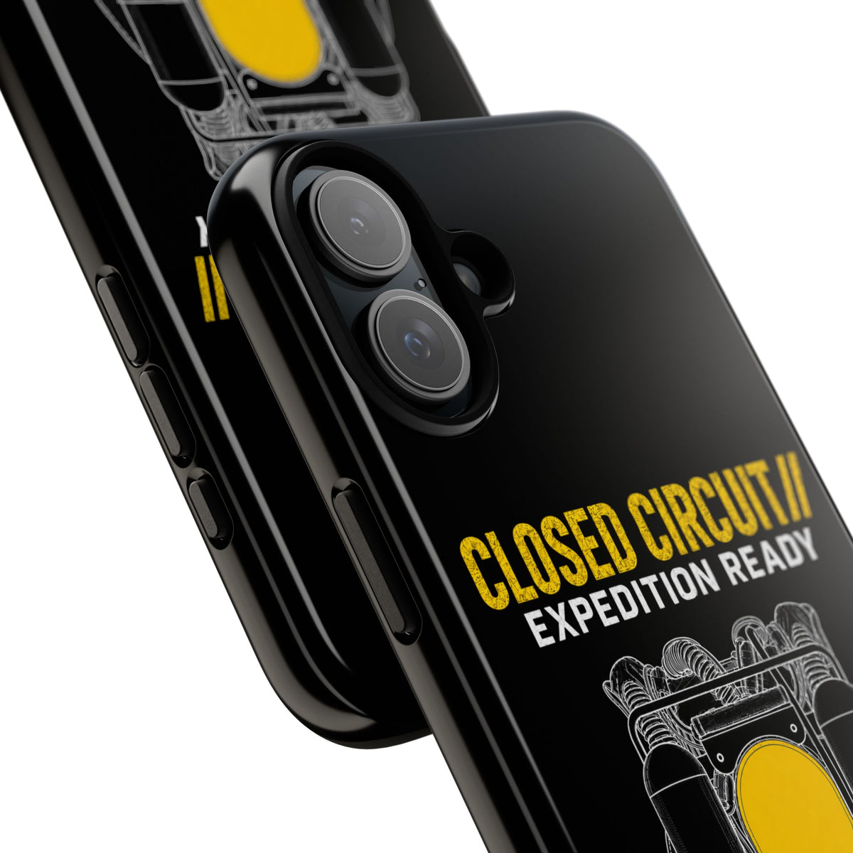 Backmount 3 Dark Theme Phone Case