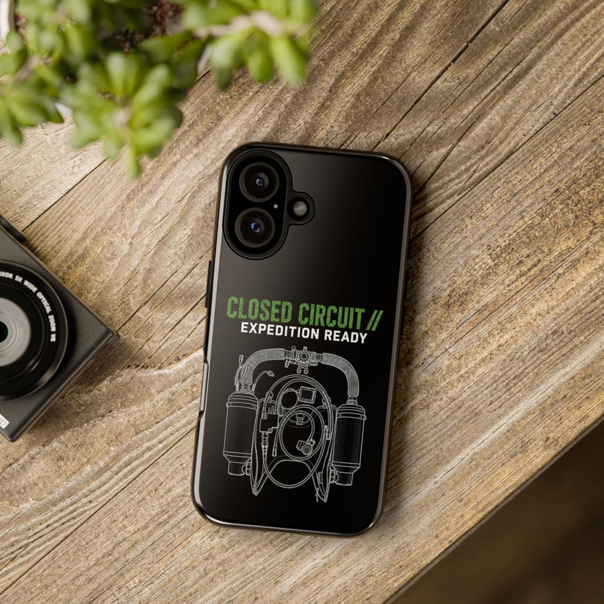 Sidemount 1 Dark Theme Phone Case