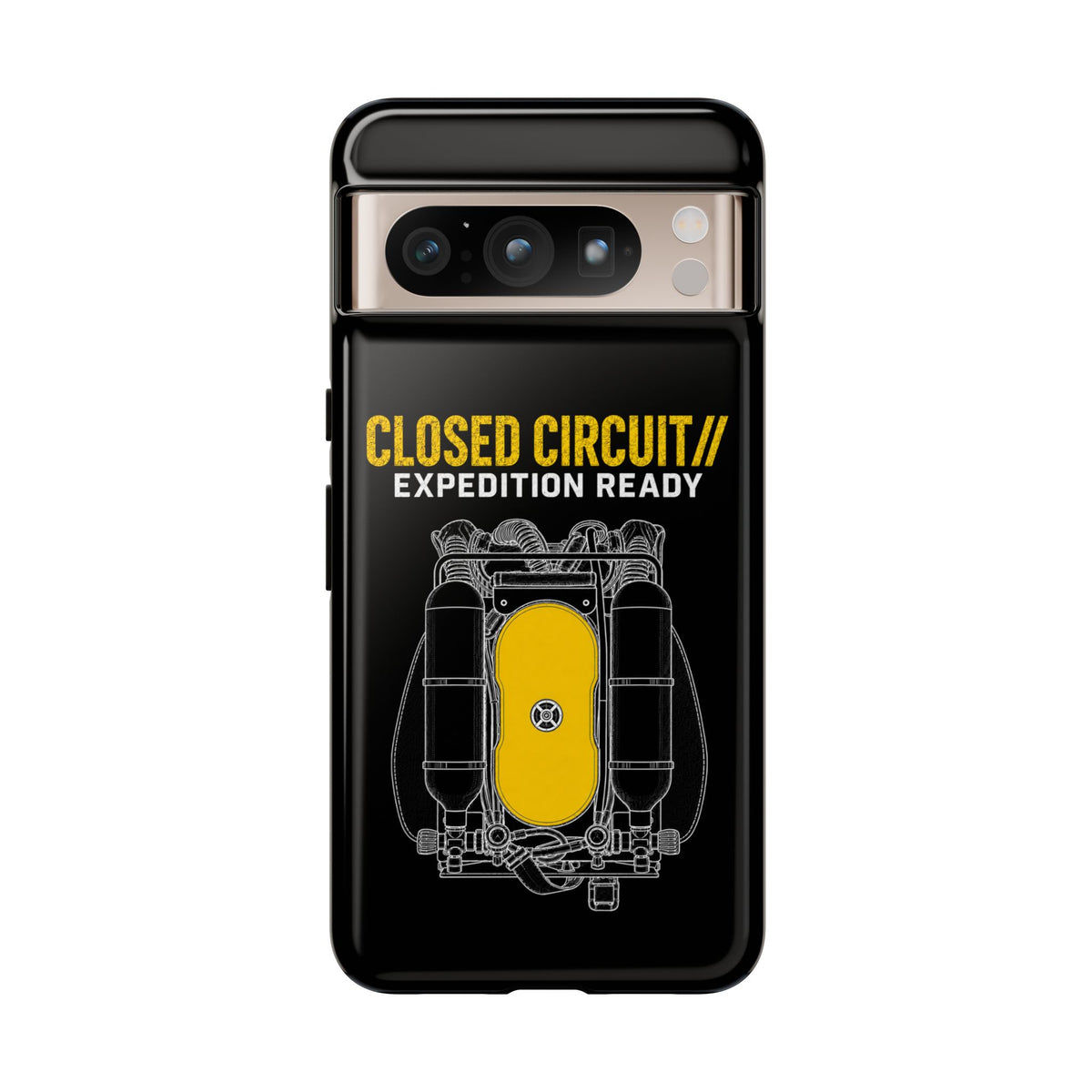 Backmount 3 Dark Theme Phone Case