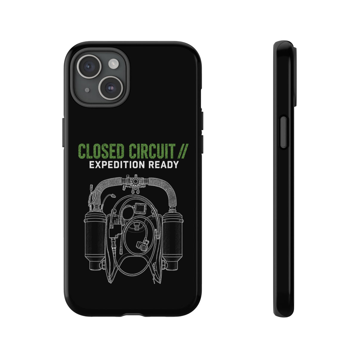 Sidemount 1 Dark Theme Phone Case