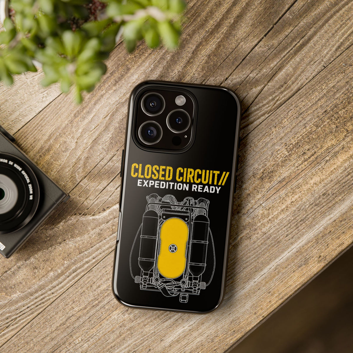 Backmount 3 Dark Theme Phone Case