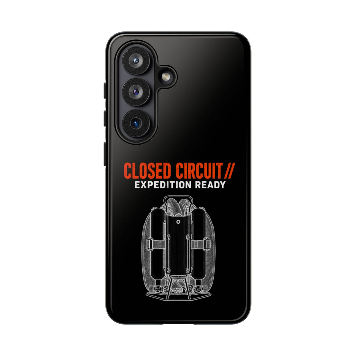 Backmount 1 Dark Theme Phone Case