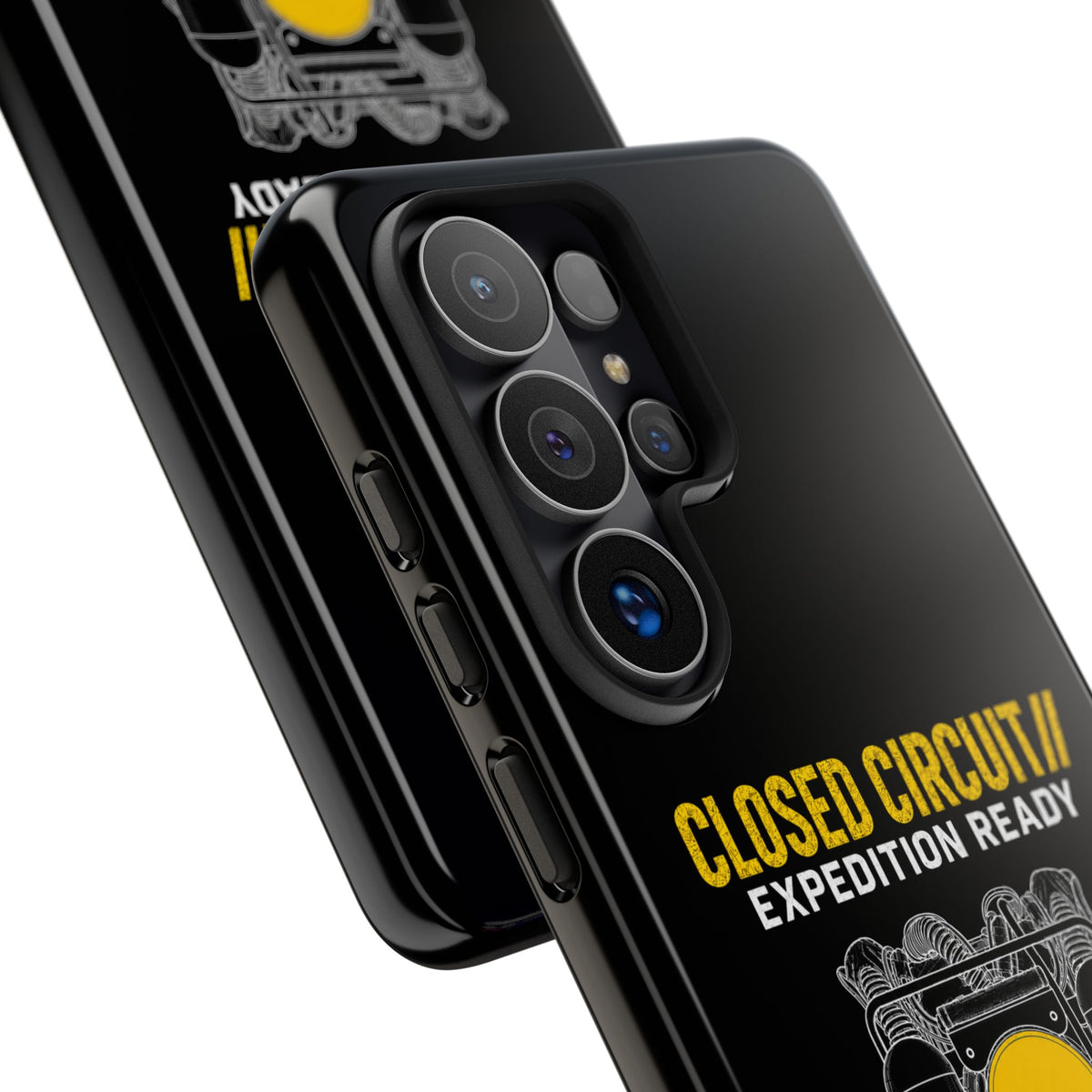 Backmount 3 Dark Theme Phone Case