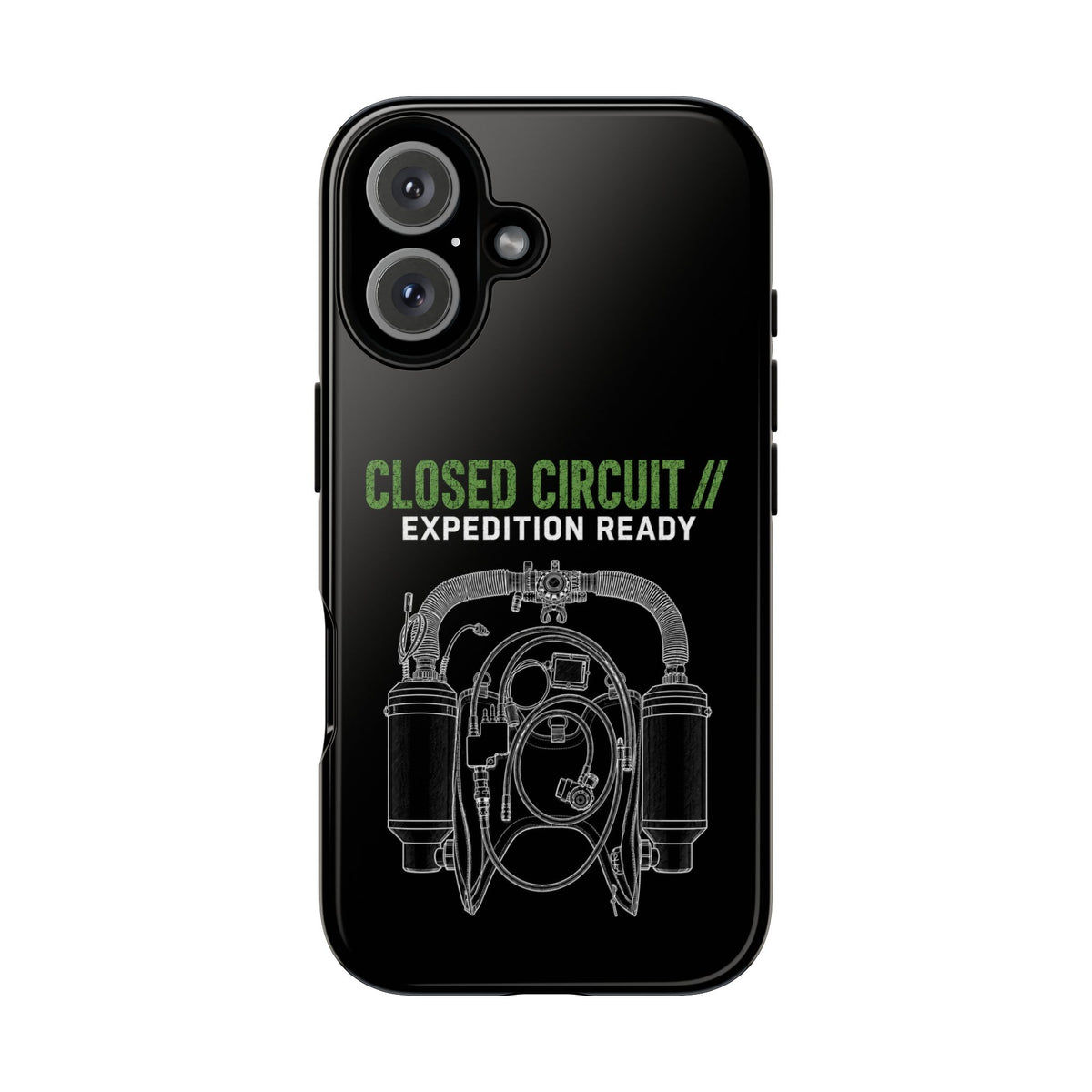 Sidemount 1 Dark Theme Phone Case
