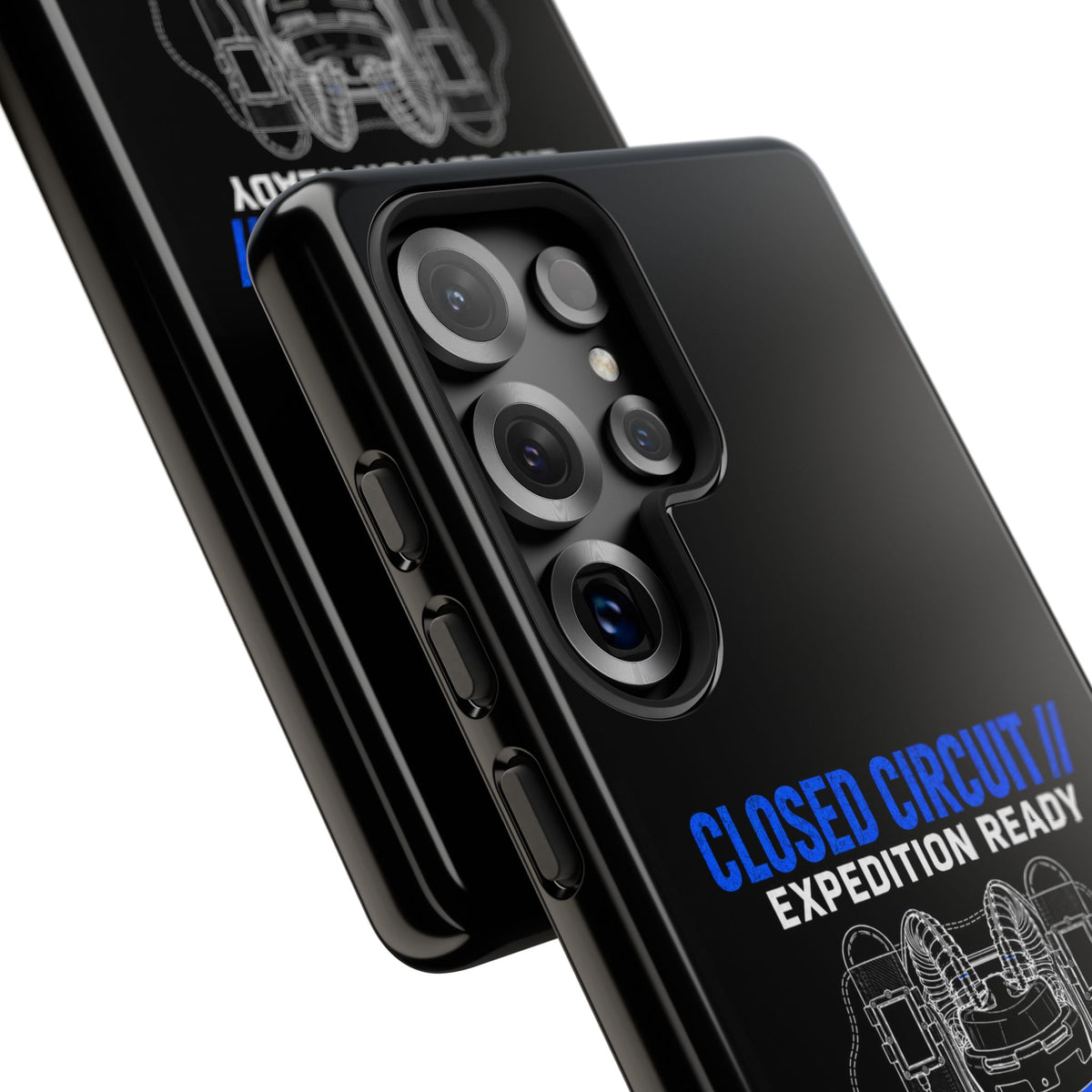 Backmount 4 Dark Theme Phone Case