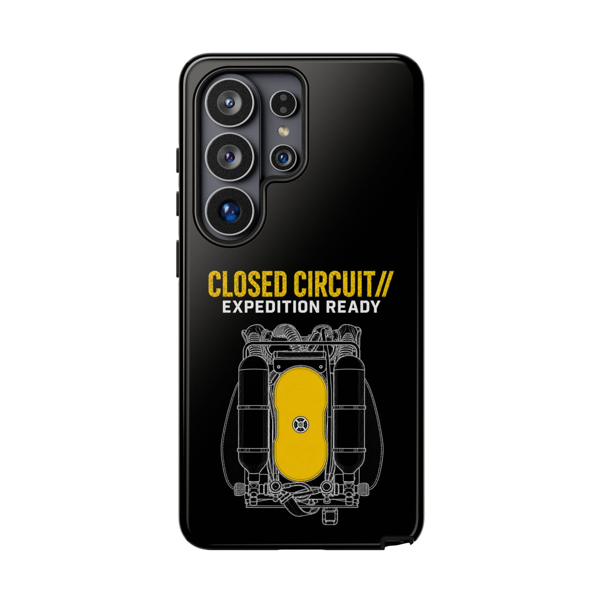 Backmount 3 Dark Theme Phone Case