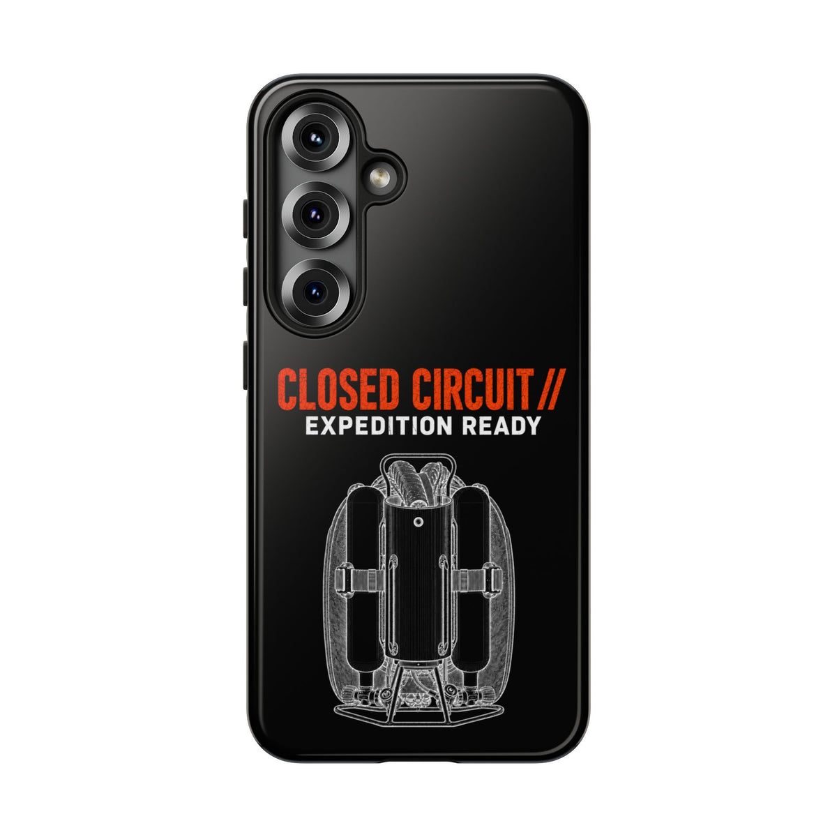 Backmount 1 Dark Theme Phone Case