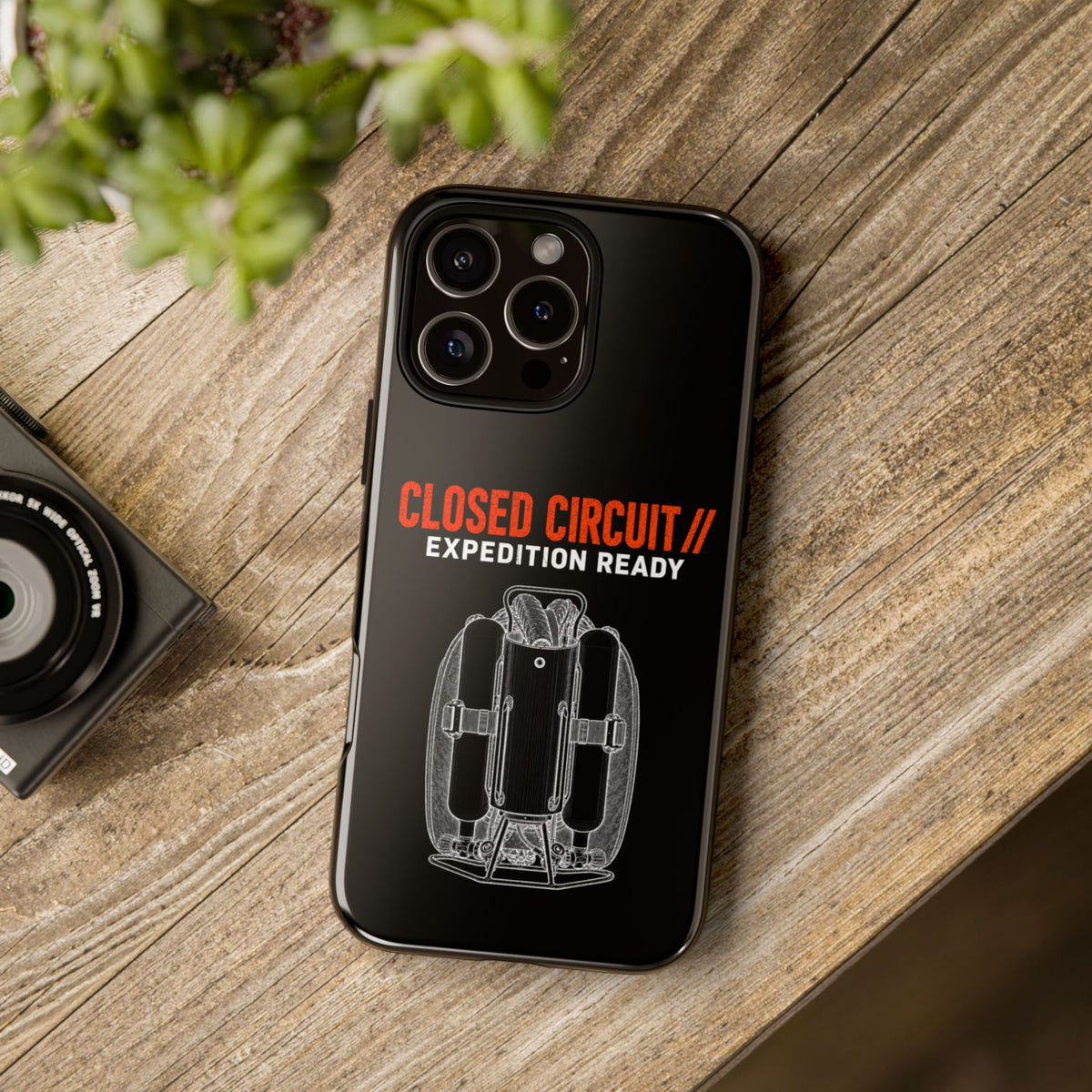 Backmount 1 Dark Theme Phone Case