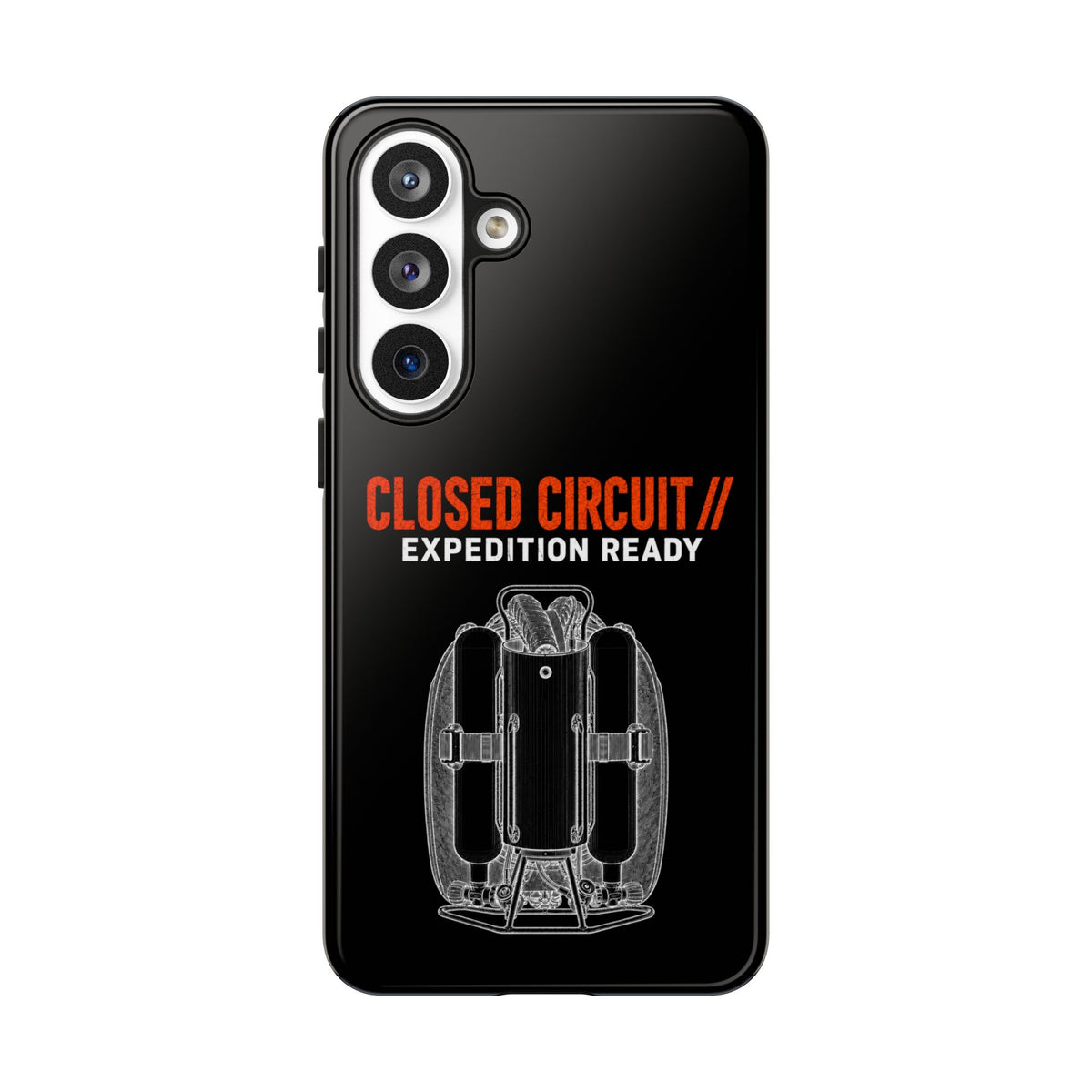 Backmount 1 Dark Theme Phone Case