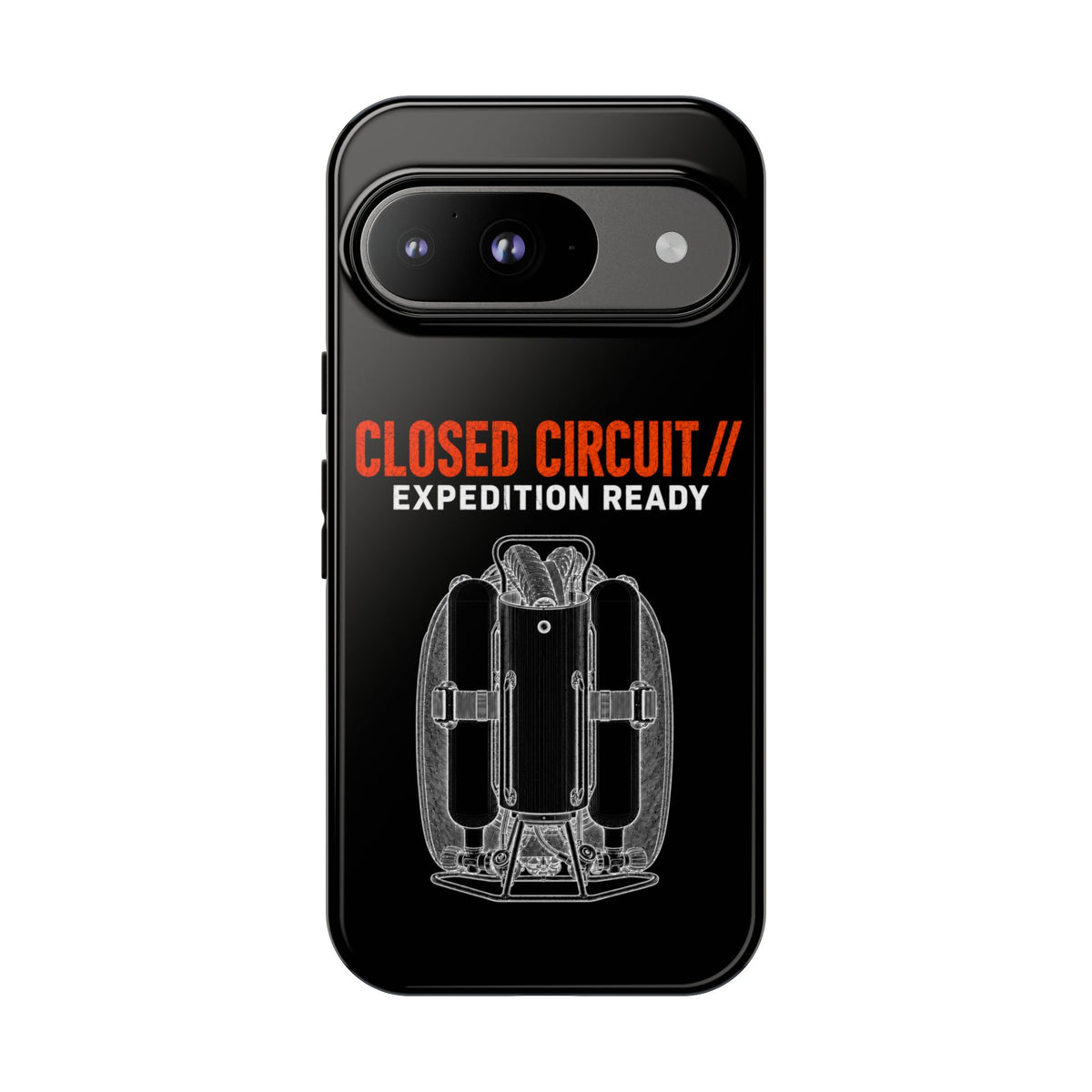 Backmount 1 Dark Theme Phone Case