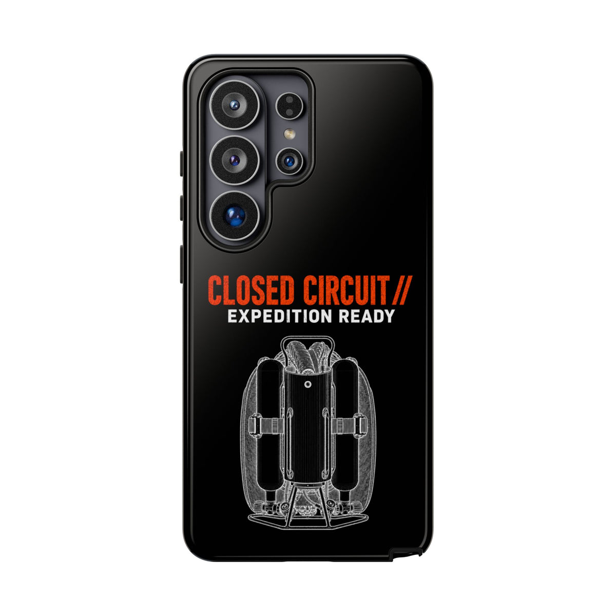 Backmount 1 Dark Theme Phone Case