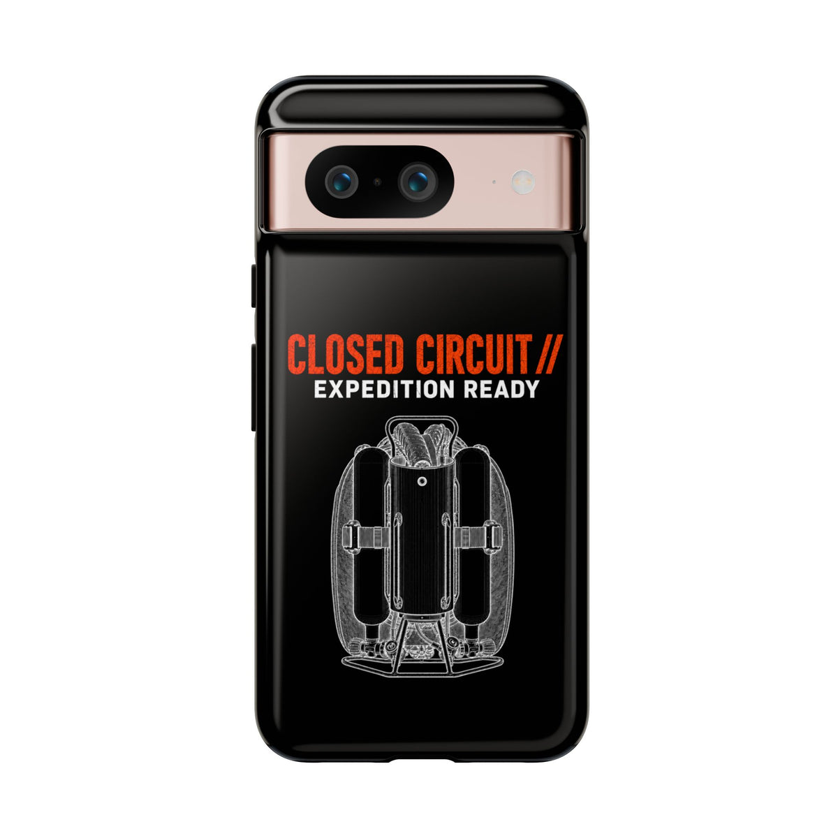 Backmount 1 Dark Theme Phone Case
