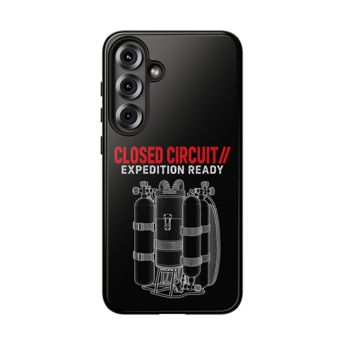 Backmount 2 Dark Theme Phone Case
