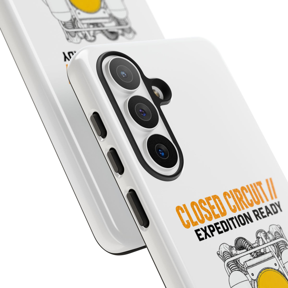Backmount 3 Light Theme Phone Case