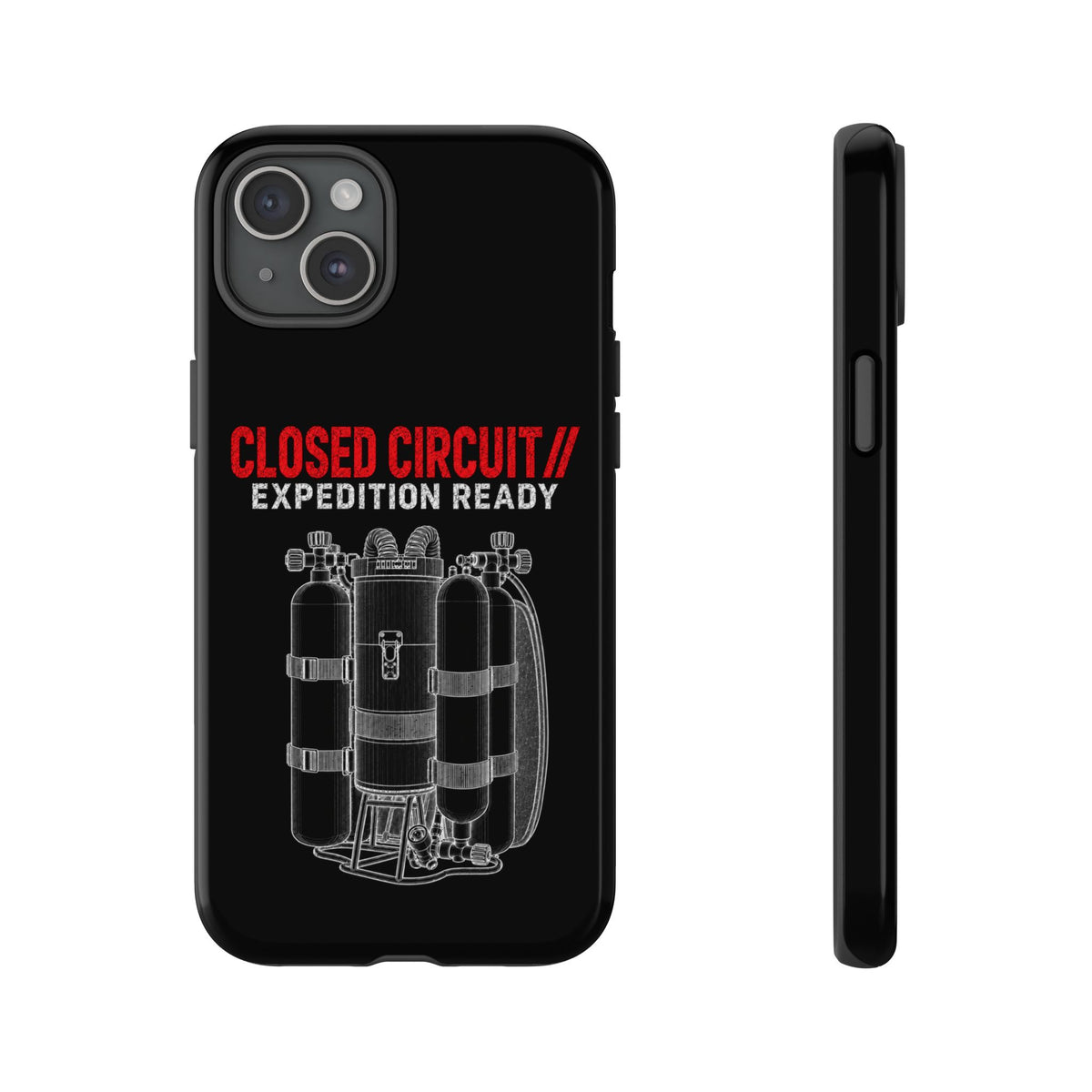 Backmount 2 Dark Theme Phone Case