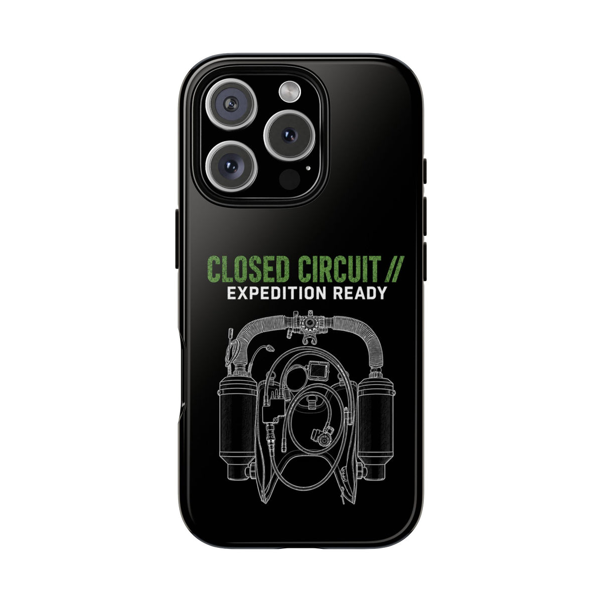 Sidemount 1 Dark Theme Phone Case