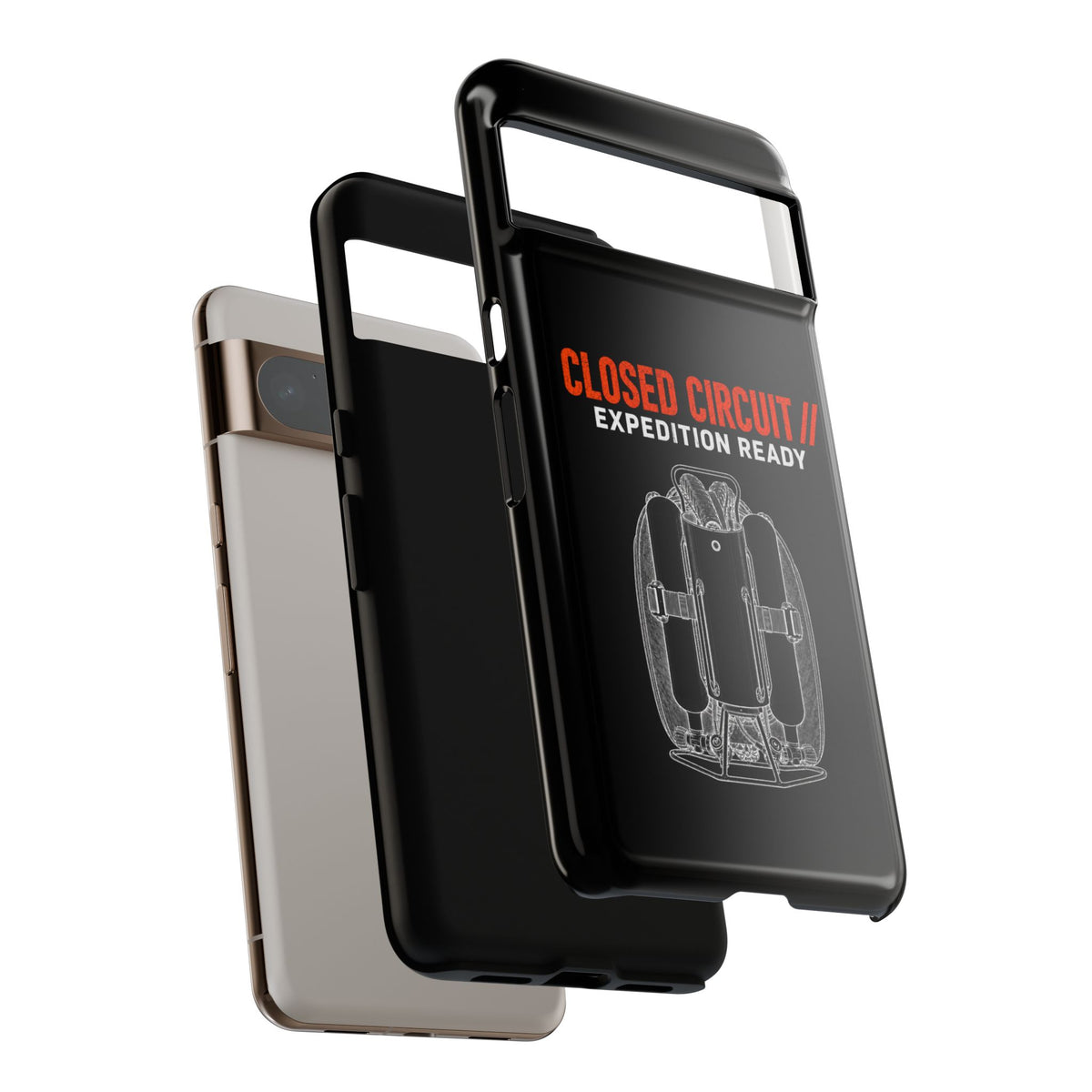 Backmount 1 Dark Theme Phone Case