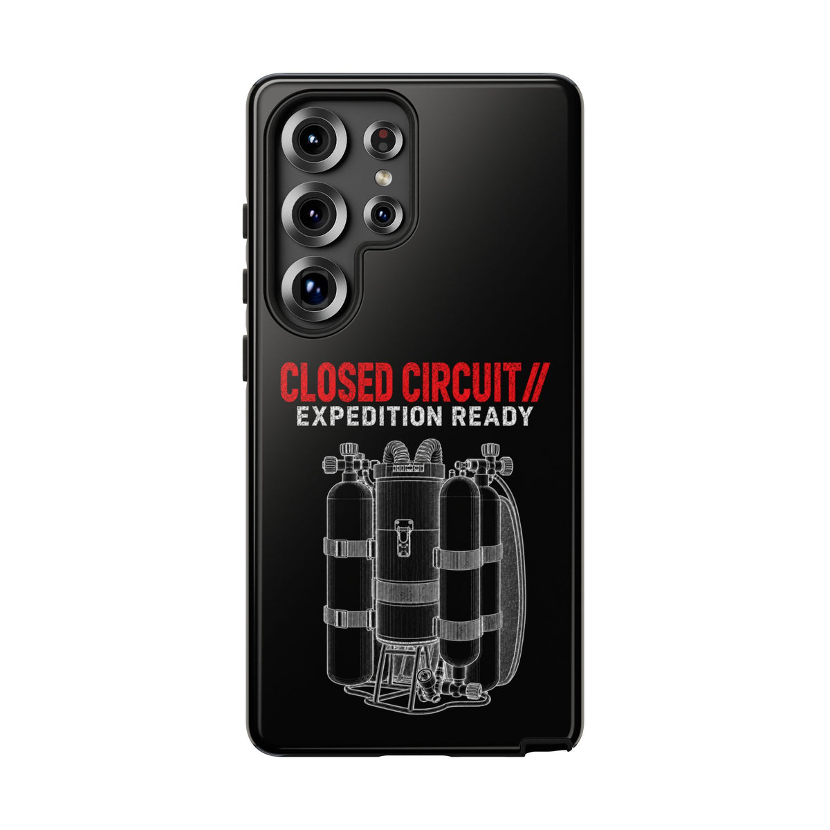 Backmount 2 Dark Theme Phone Case