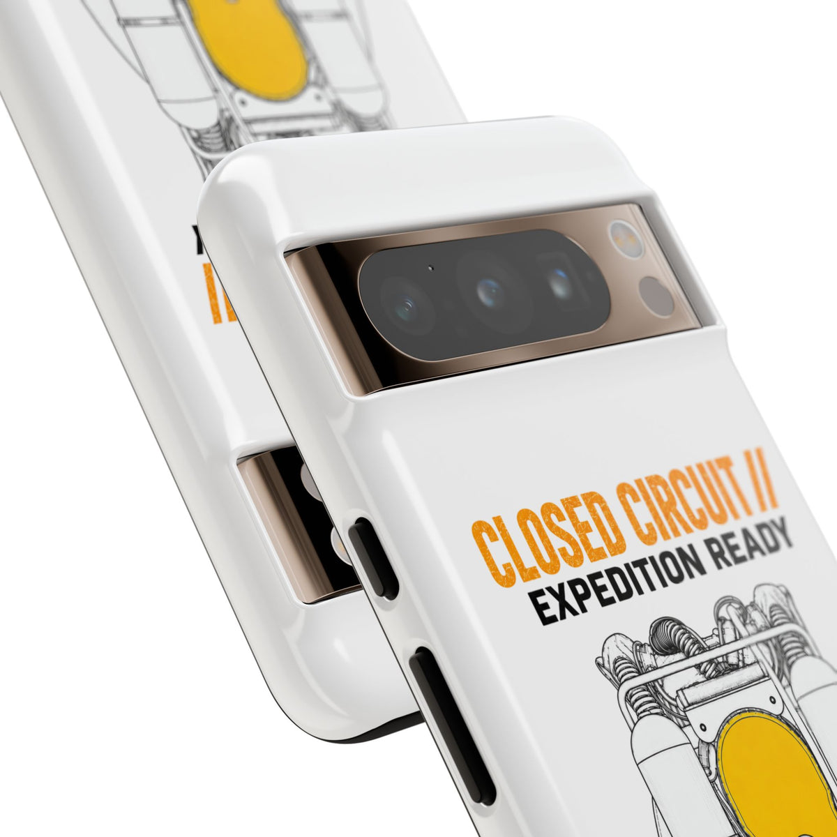 Backmount 3 Light Theme Phone Case