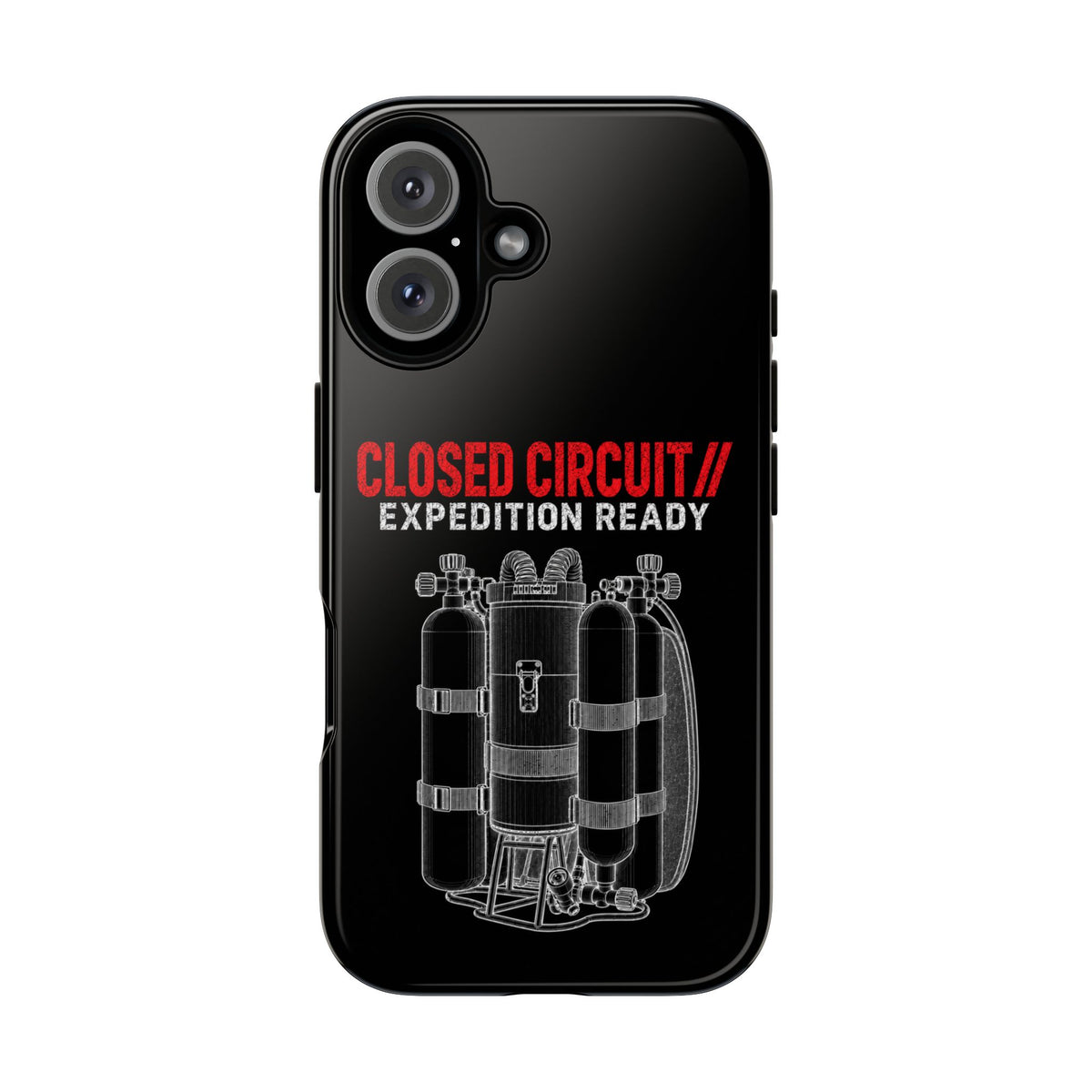 Backmount 2 Dark Theme Phone Case