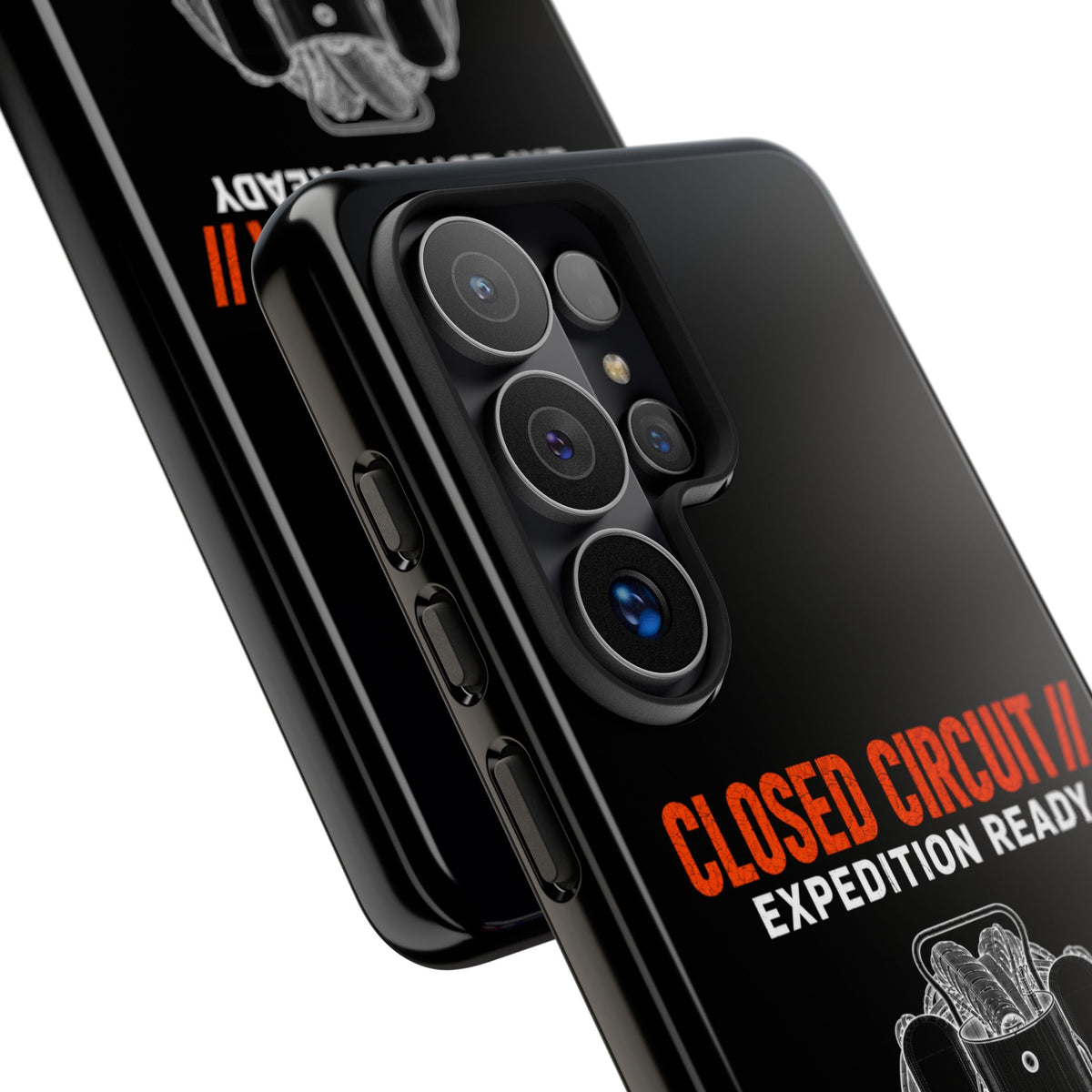 Backmount 1 Dark Theme Phone Case