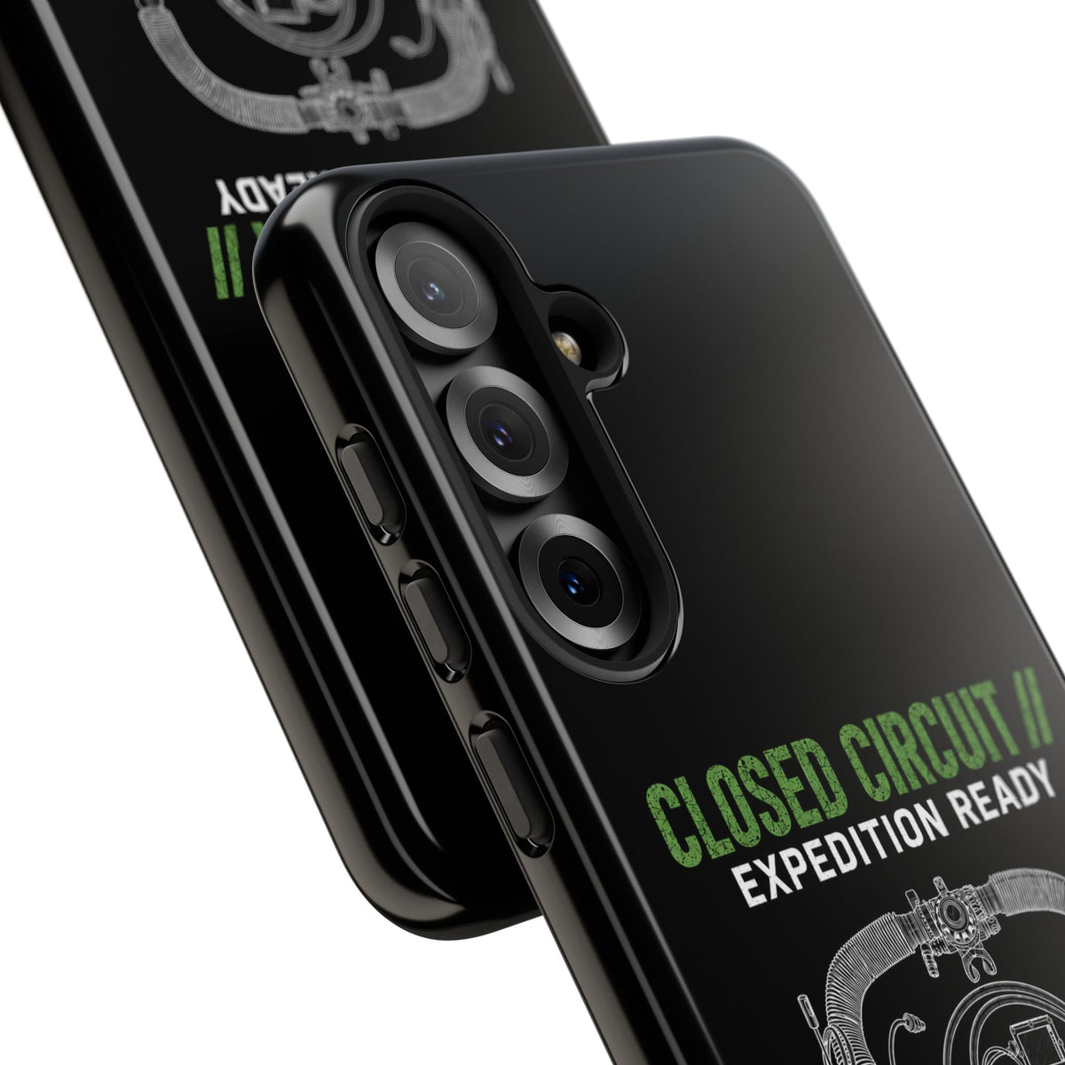 Sidemount 1 Dark Theme Phone Case