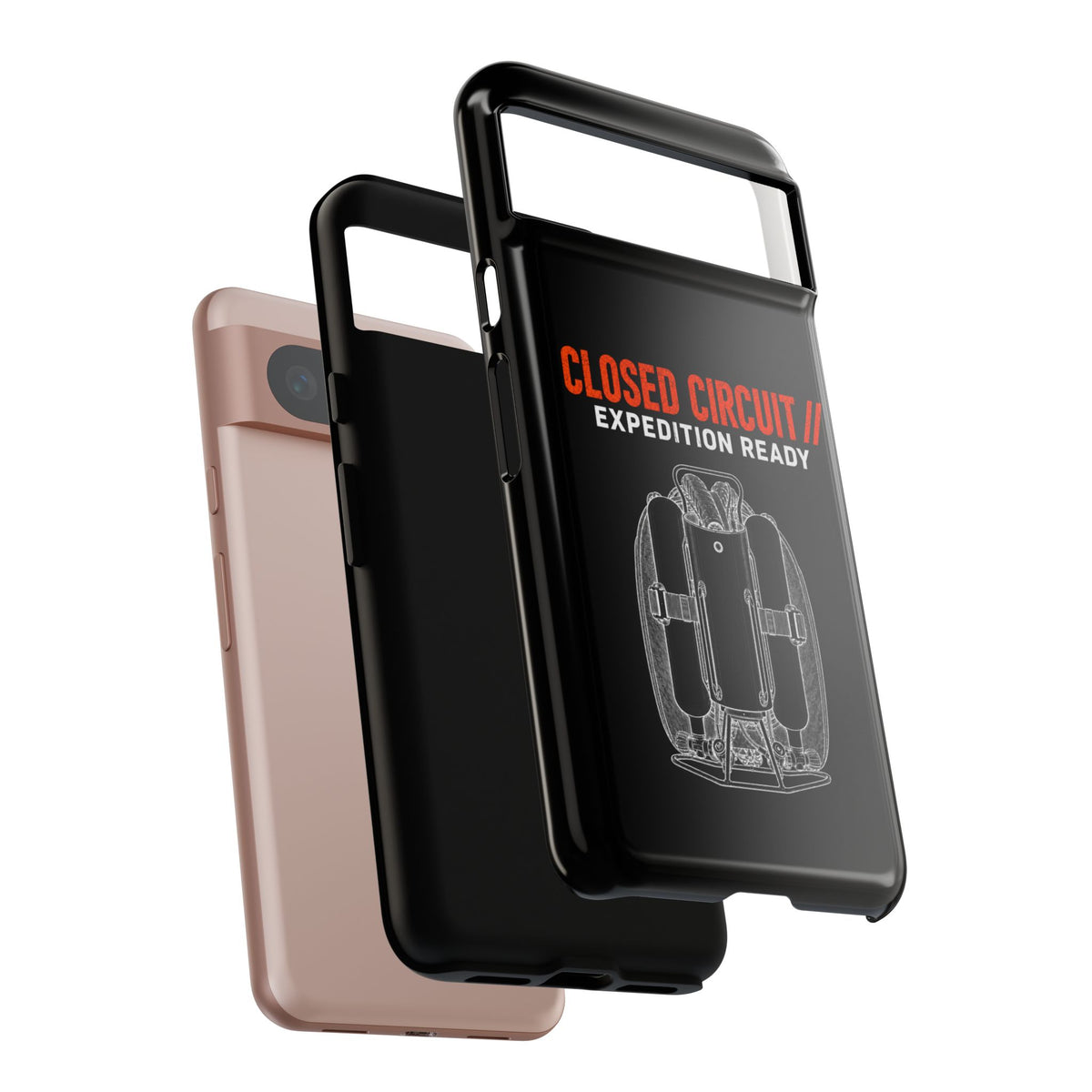 Backmount 1 Dark Theme Phone Case