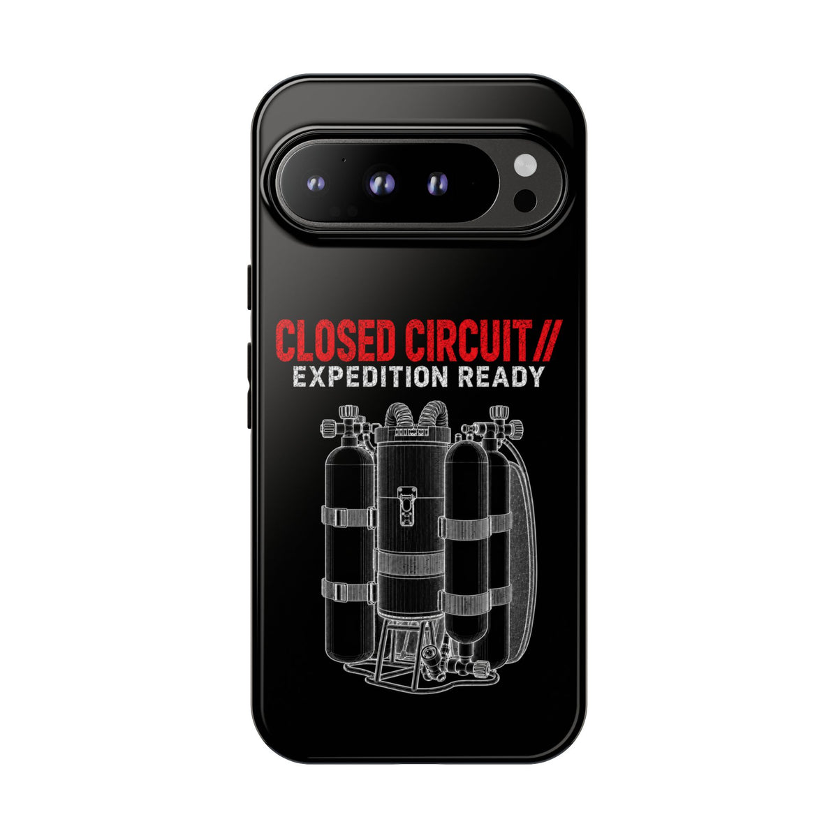 Backmount 2 Dark Theme Phone Case