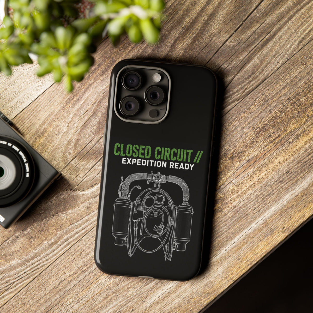 Sidemount 1 Dark Theme Phone Case
