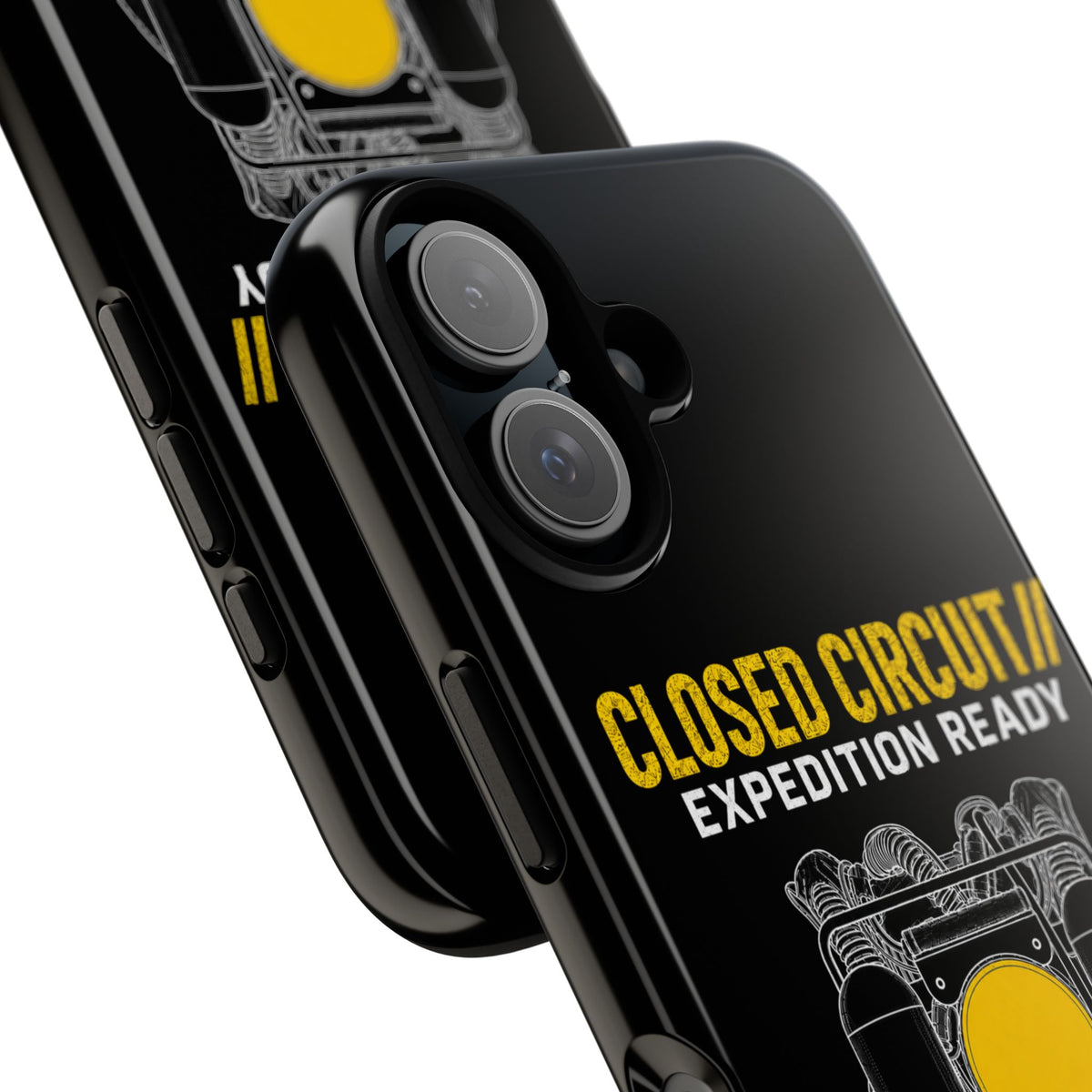 Backmount 3 Dark Theme Phone Case