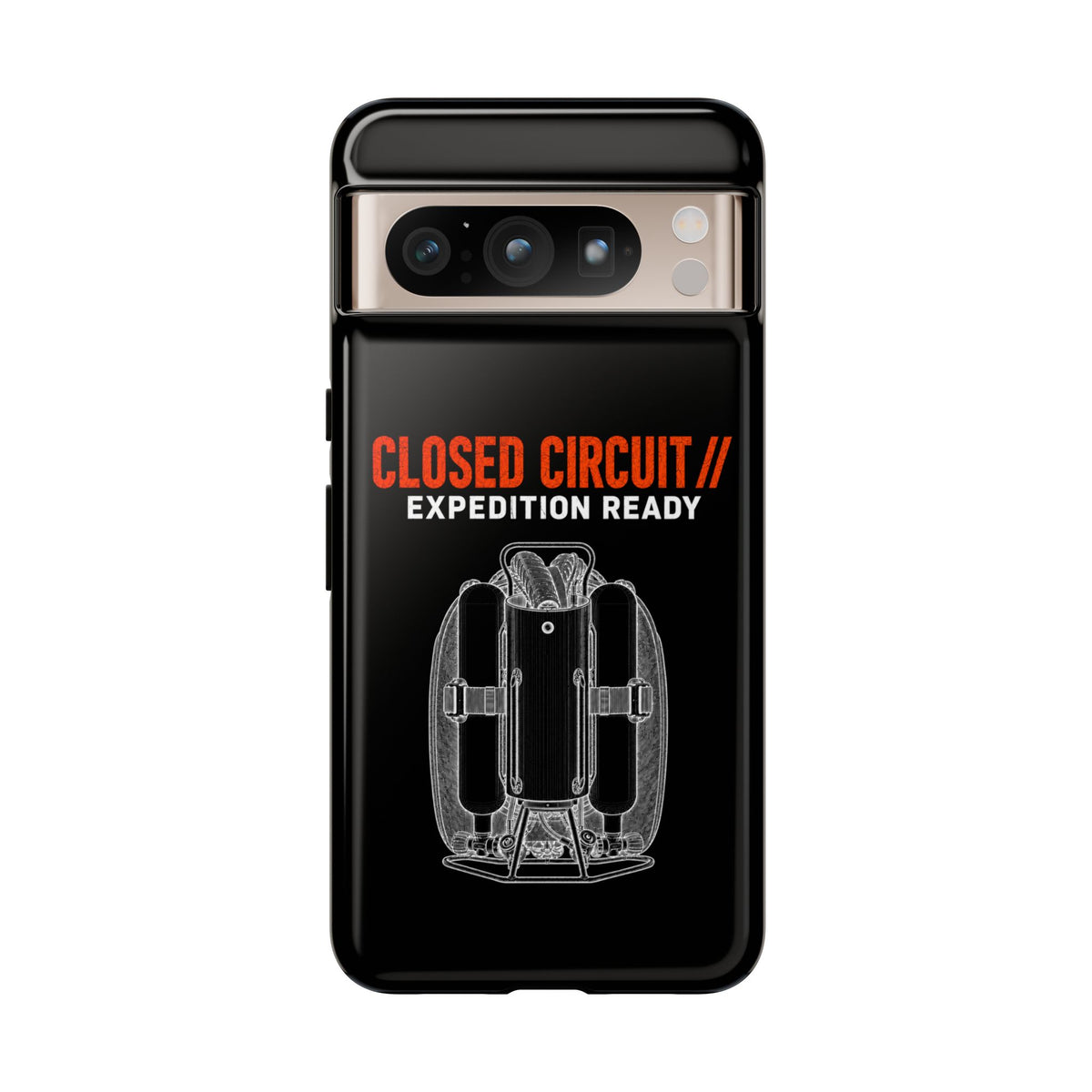 Backmount 1 Dark Theme Phone Case