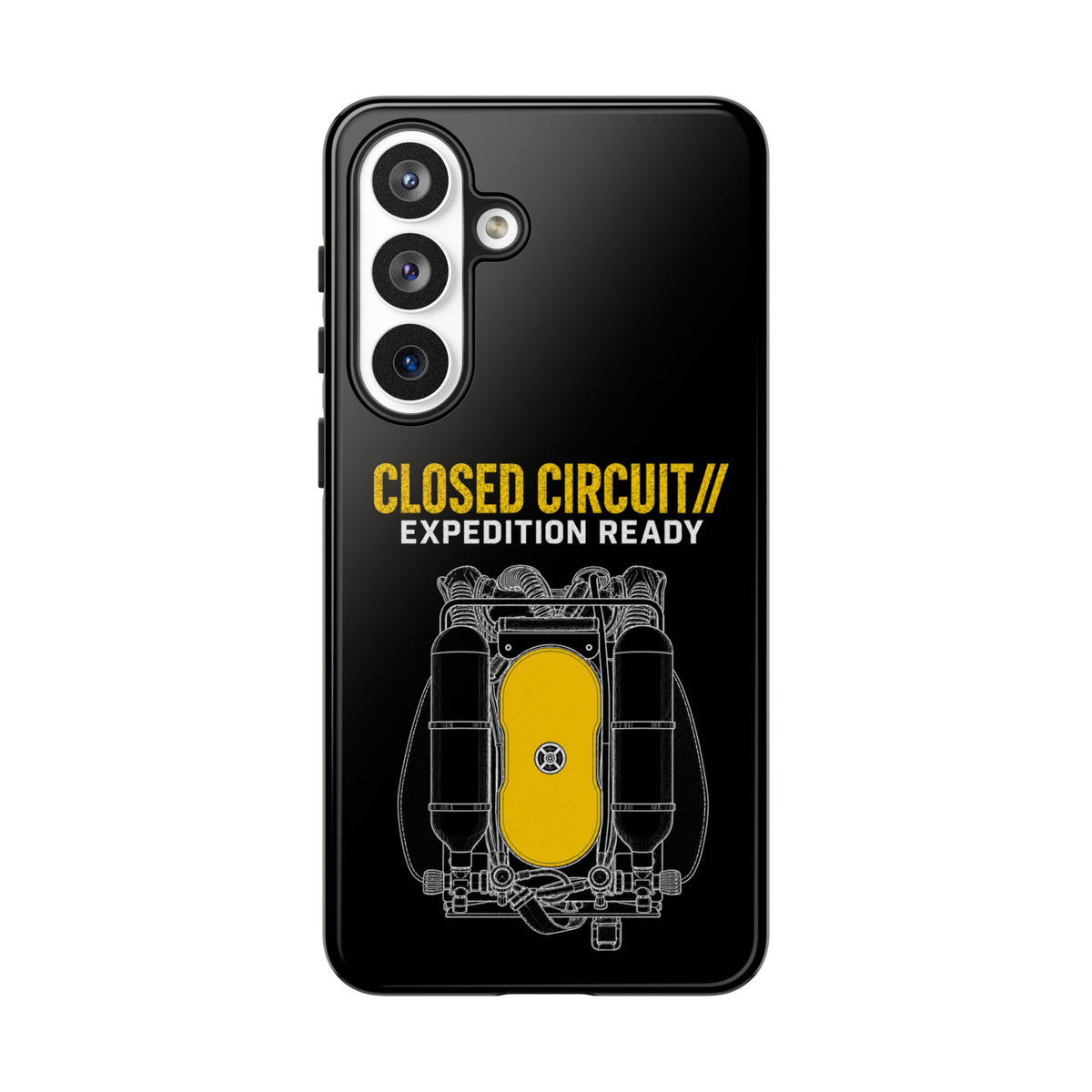 Backmount 3 Dark Theme Phone Case