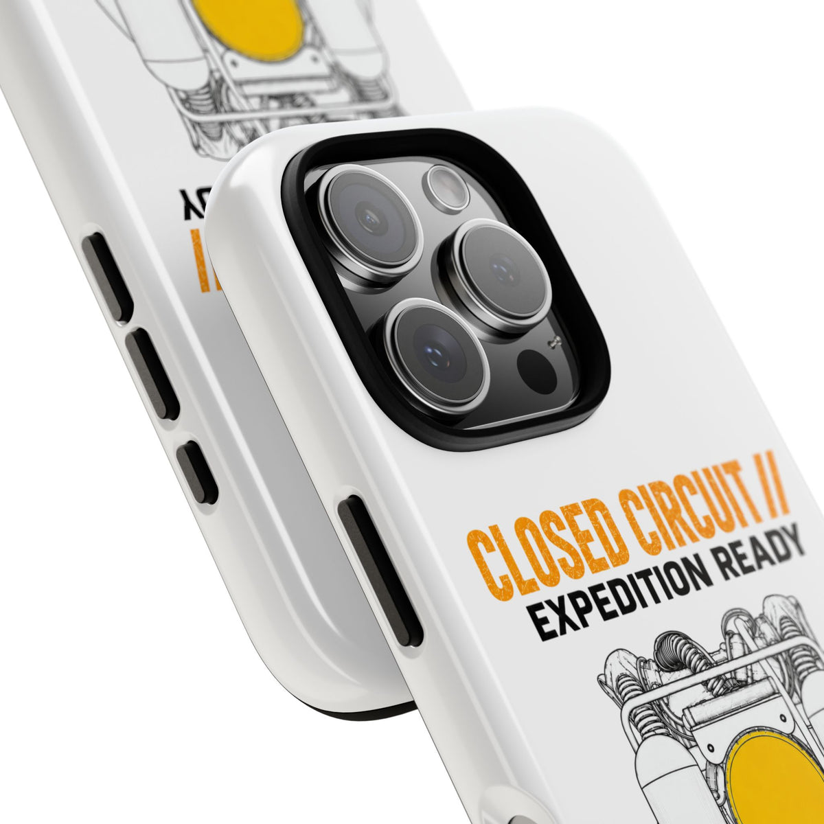 Backmount 3 Light Theme Phone Case