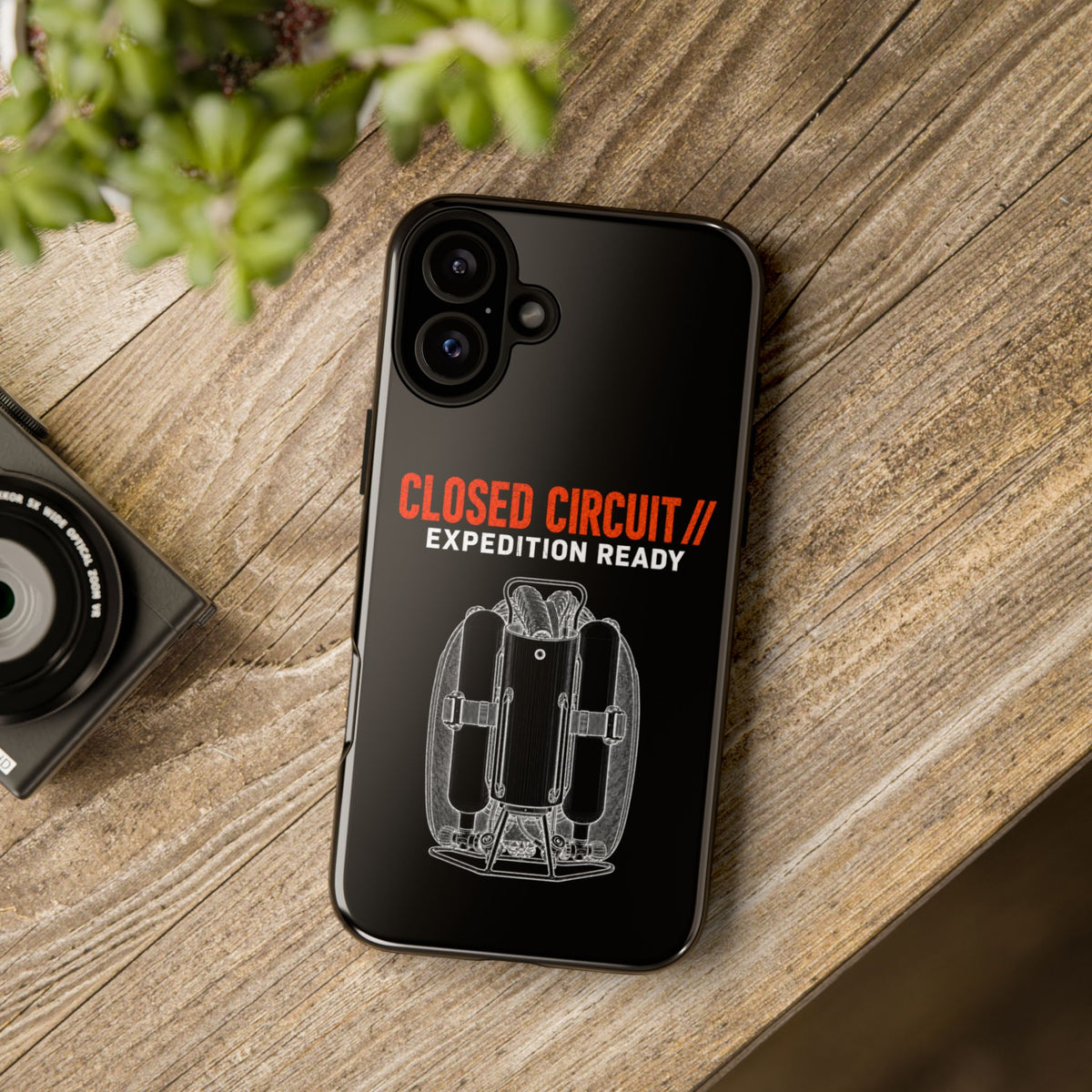 Backmount 1 Dark Theme Phone Case
