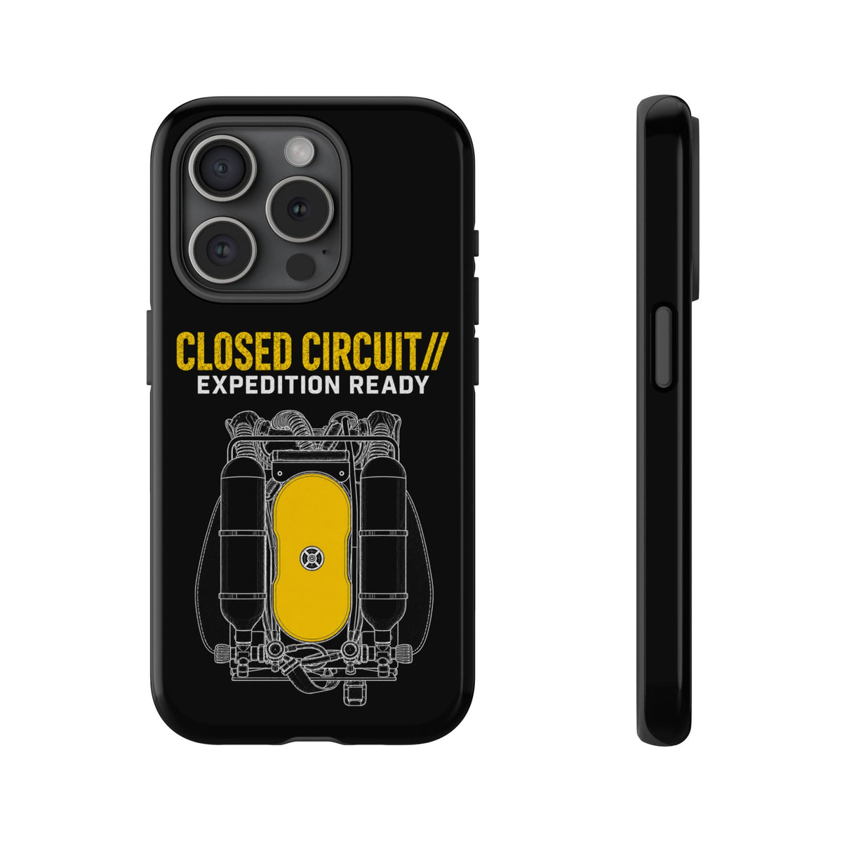 Backmount 3 Dark Theme Phone Case