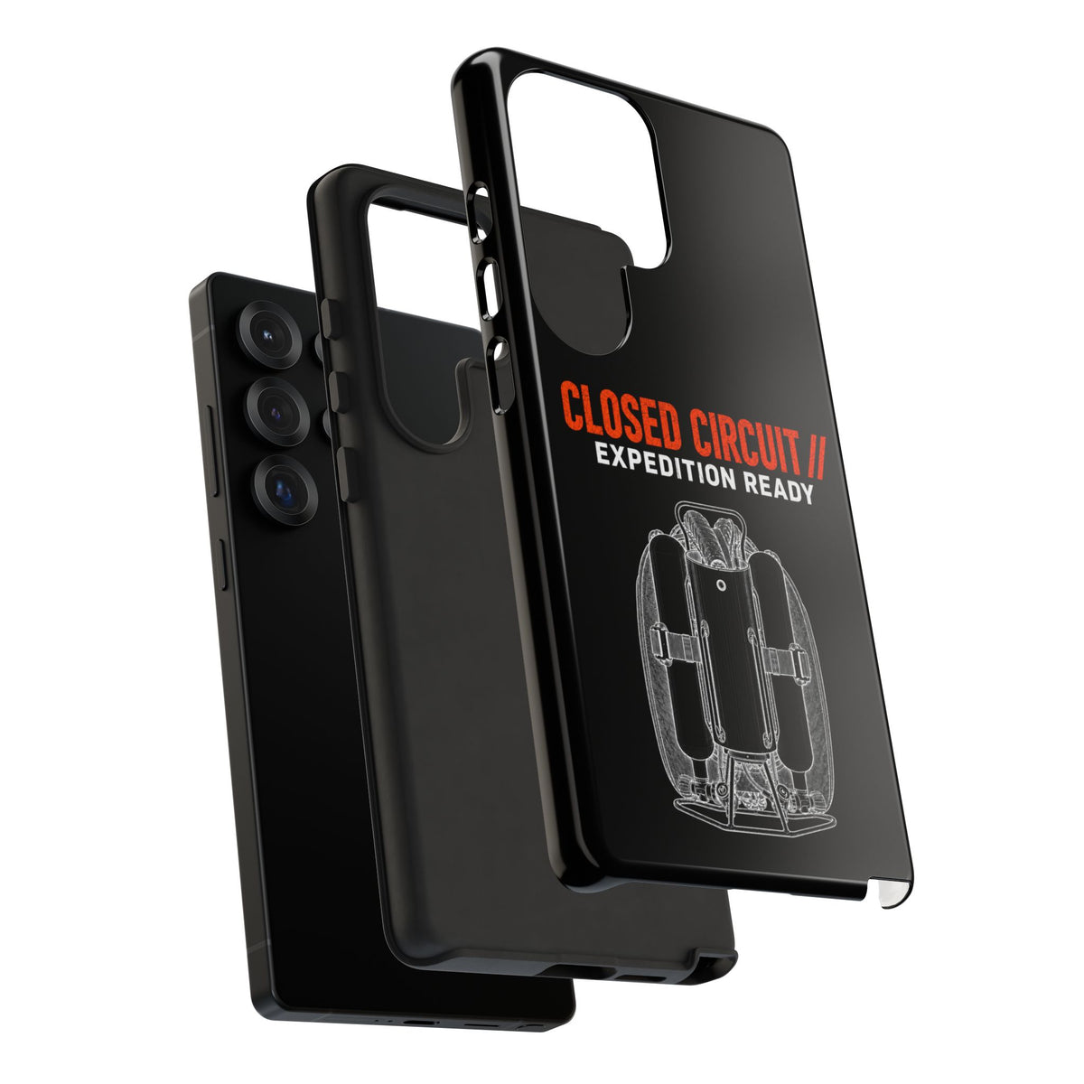 Backmount 1 Dark Theme Phone Case