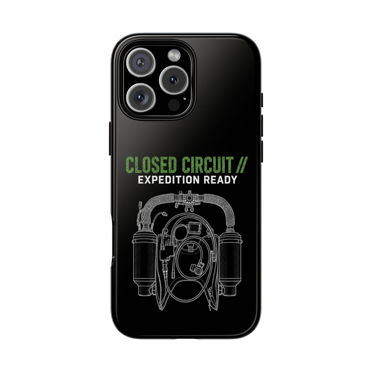 Sidemount 1 Dark Theme Phone Case