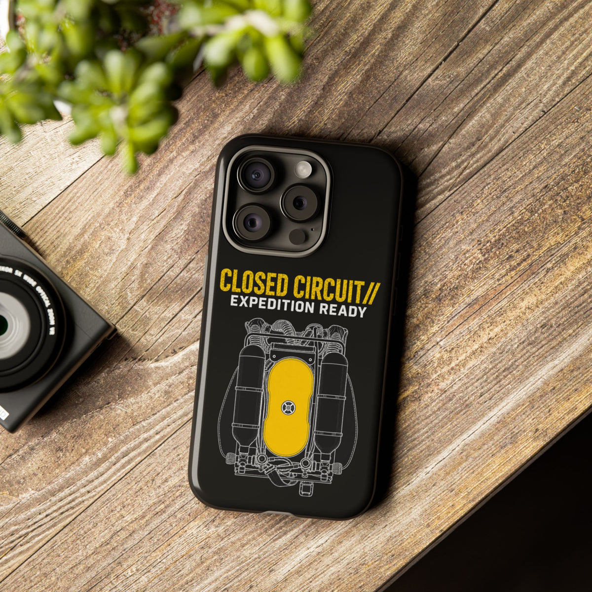 Backmount 3 Dark Theme Phone Case