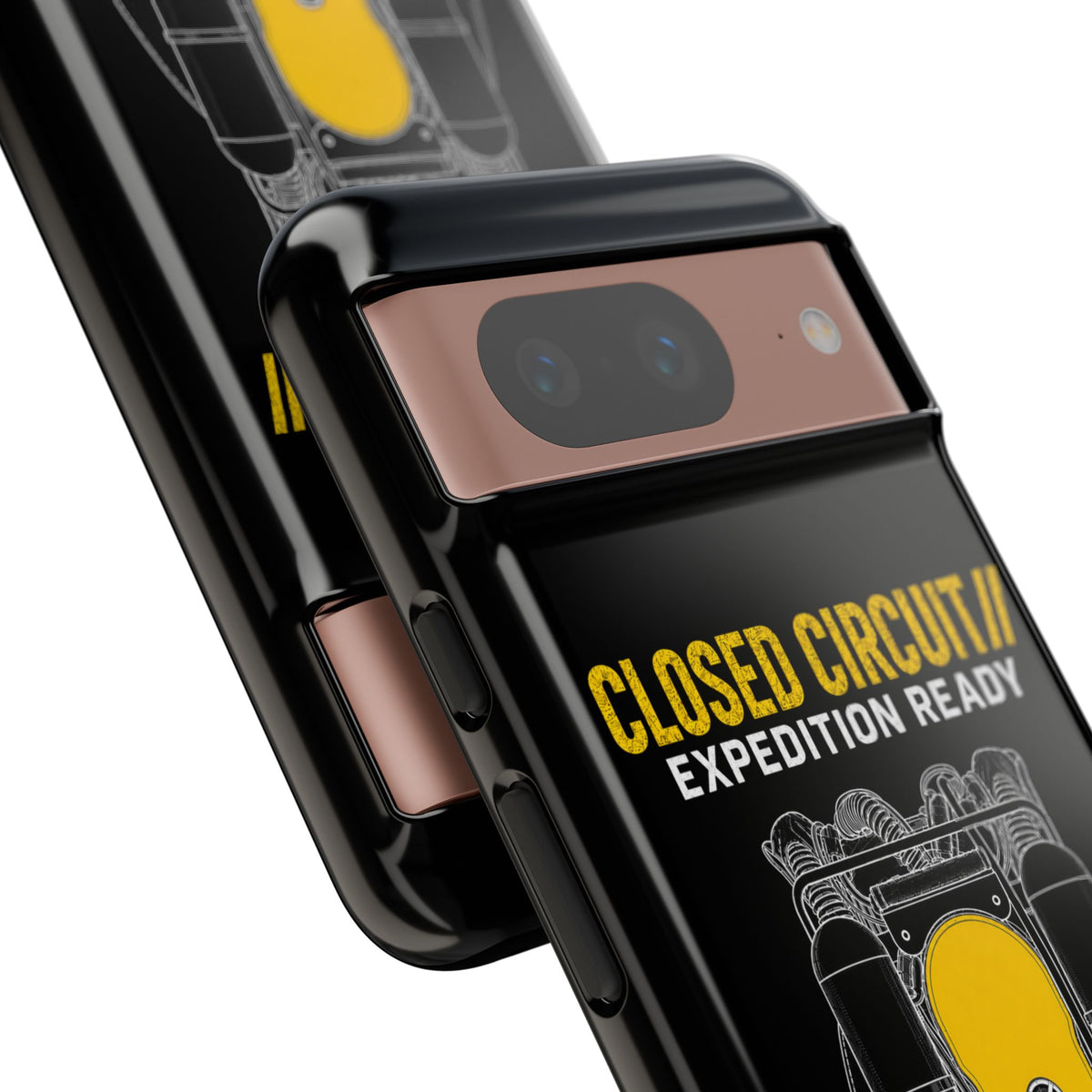 Backmount 3 Dark Theme Phone Case