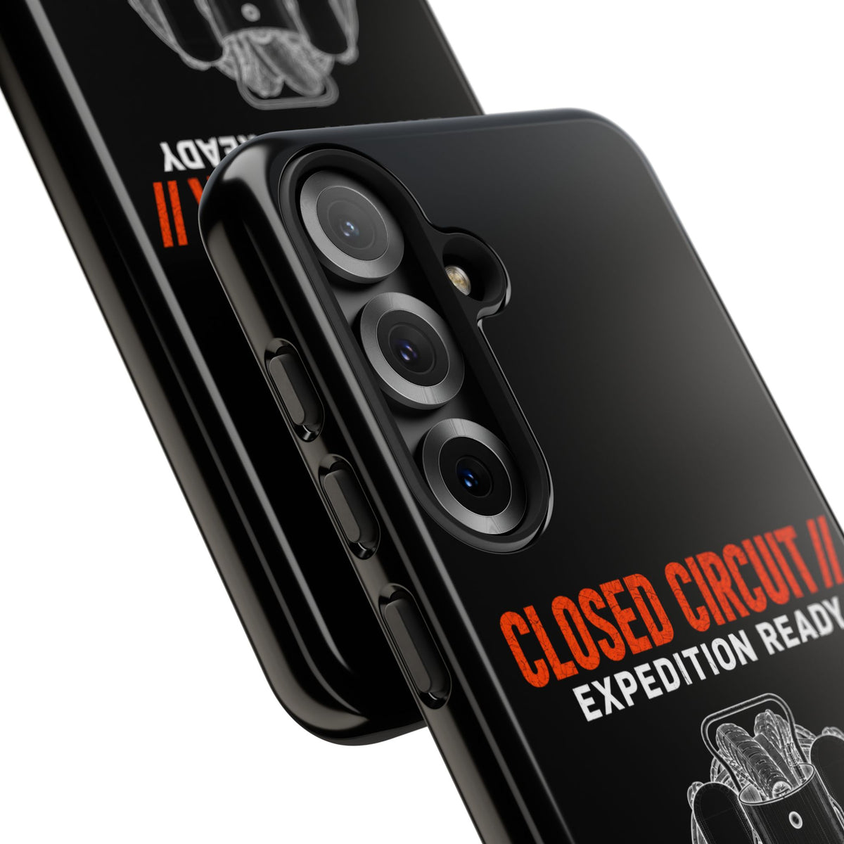 Backmount 1 Dark Theme Phone Case