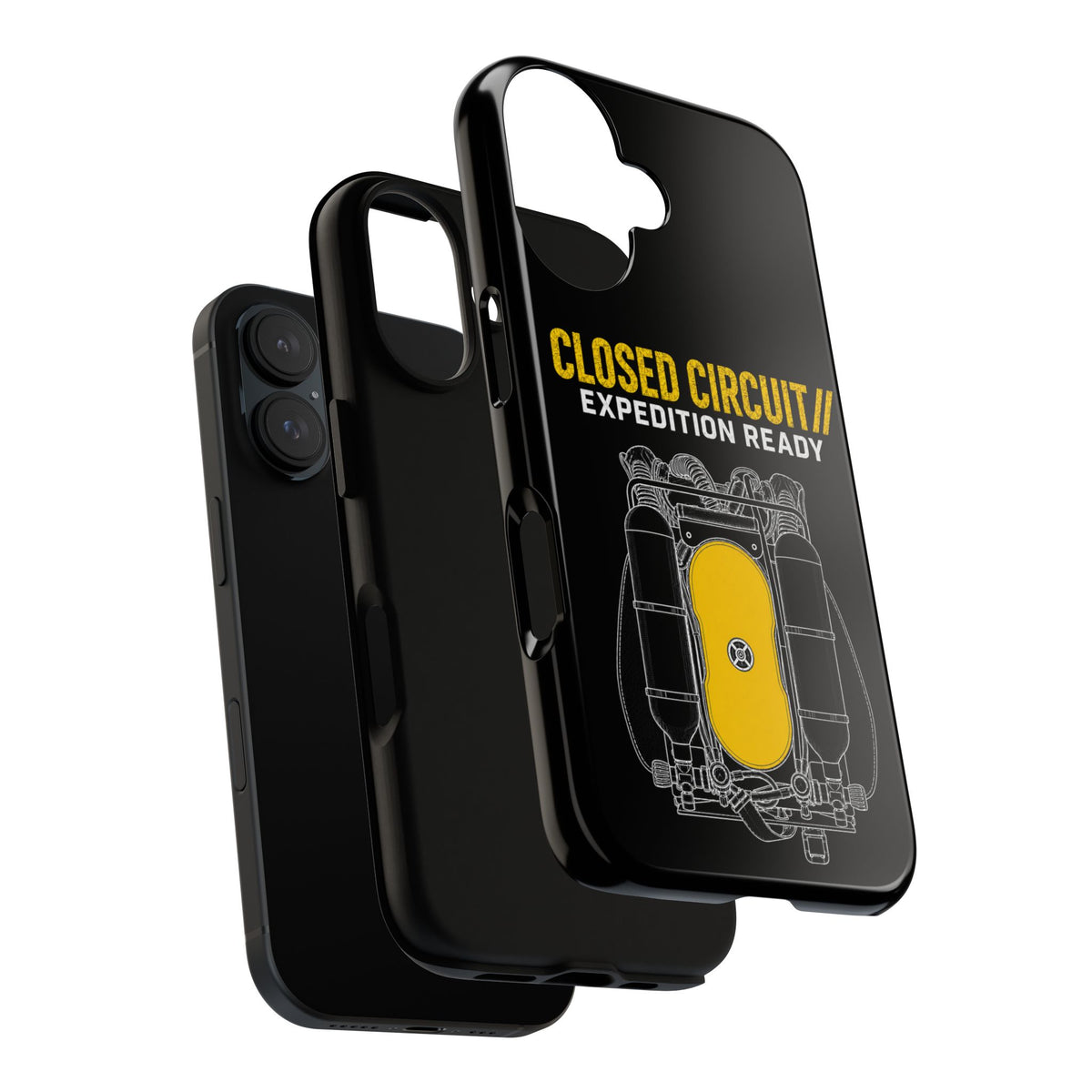 Backmount 3 Dark Theme Phone Case
