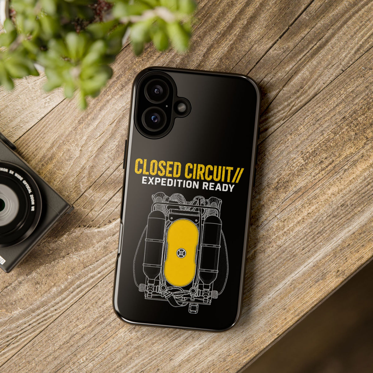 Backmount 3 Dark Theme Phone Case